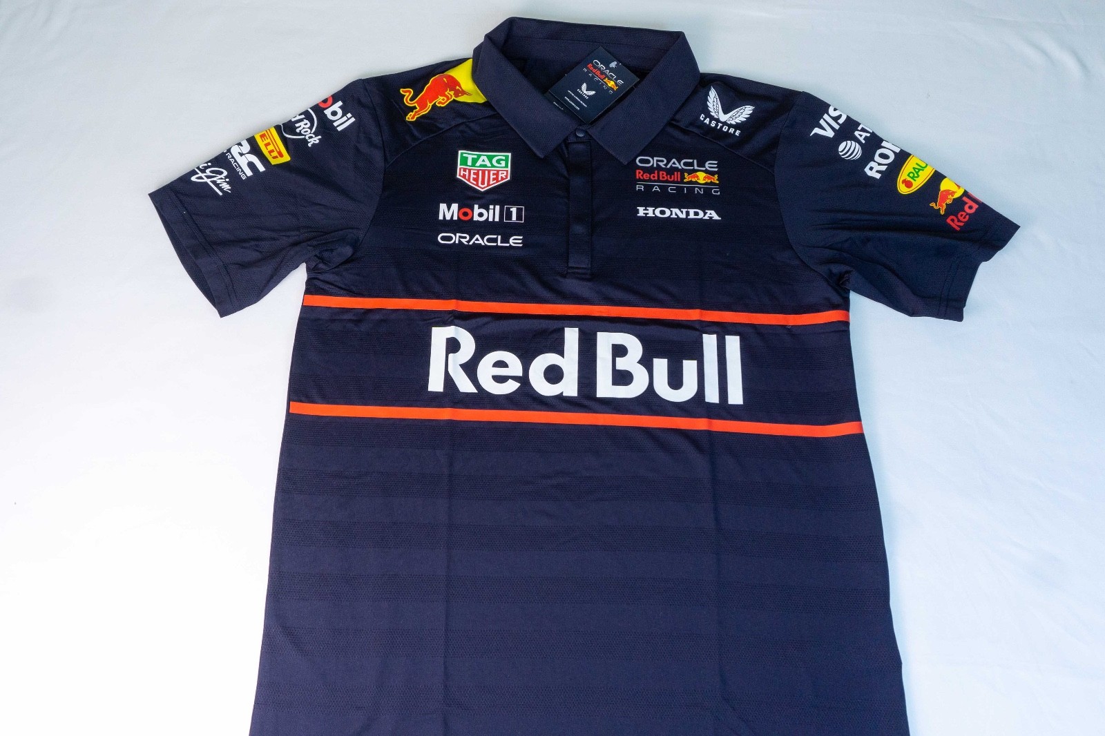 Castore Red Bull Racing SS Polo Shirt Night Sky Medium