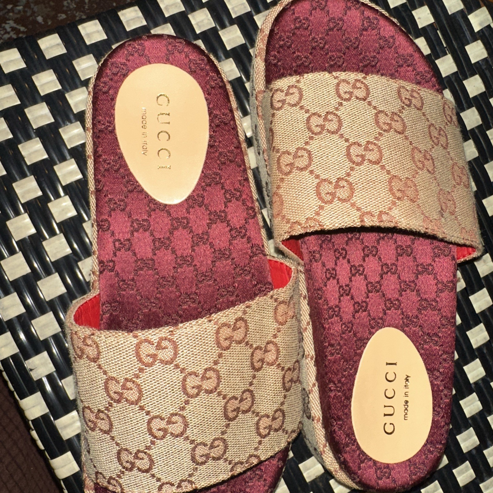 gucci angelina platform slides 8
