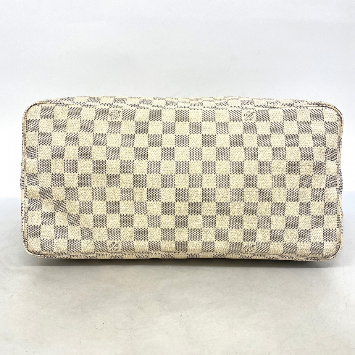 Auth [6fa0242] LOUIS VUITTON Tote Bag Damier Azul Neverfull GM N51108 White …