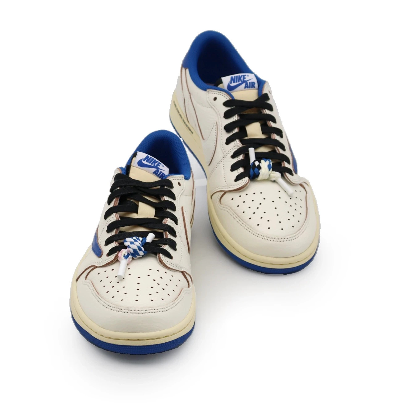 DM7866-104 Travis Scott × fragment design × Nike Air Jordan 1 Low (Men’s)