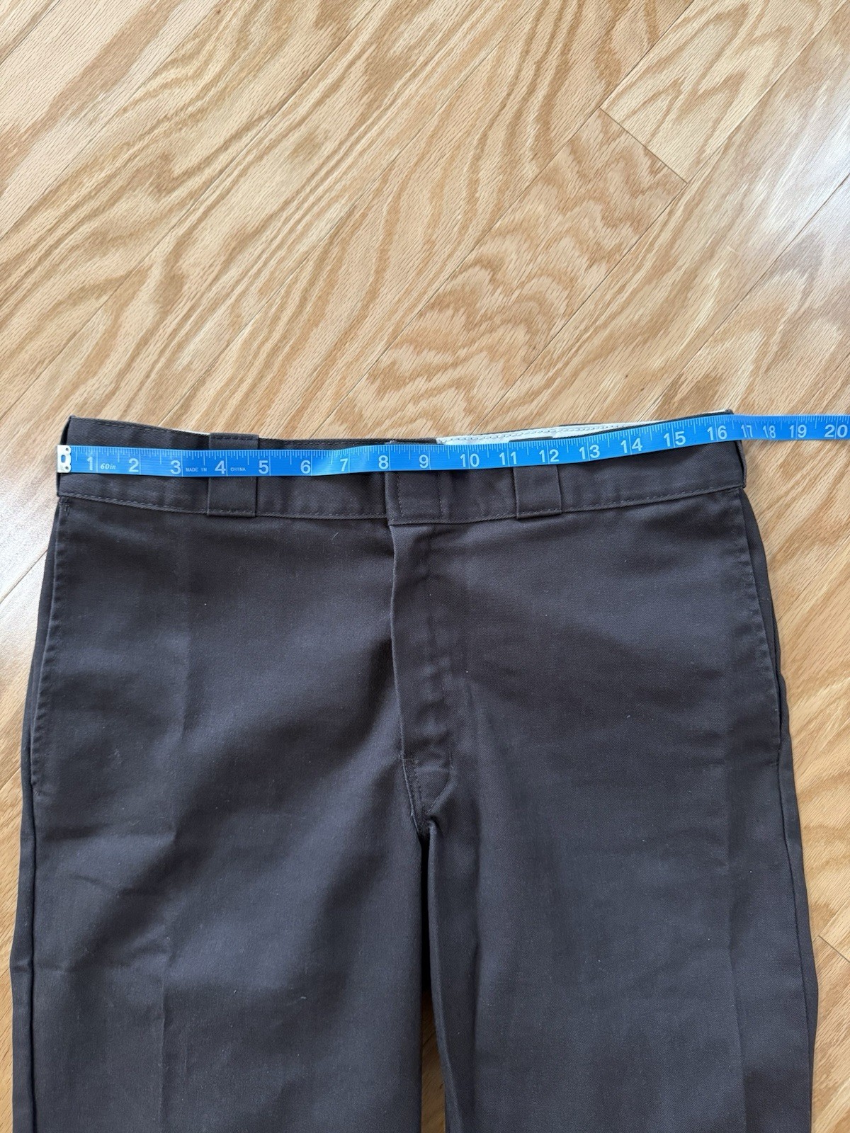 Dickies Men’s Work Pants 874 Brown Classic Original Fit Straight Leg Size 34×30