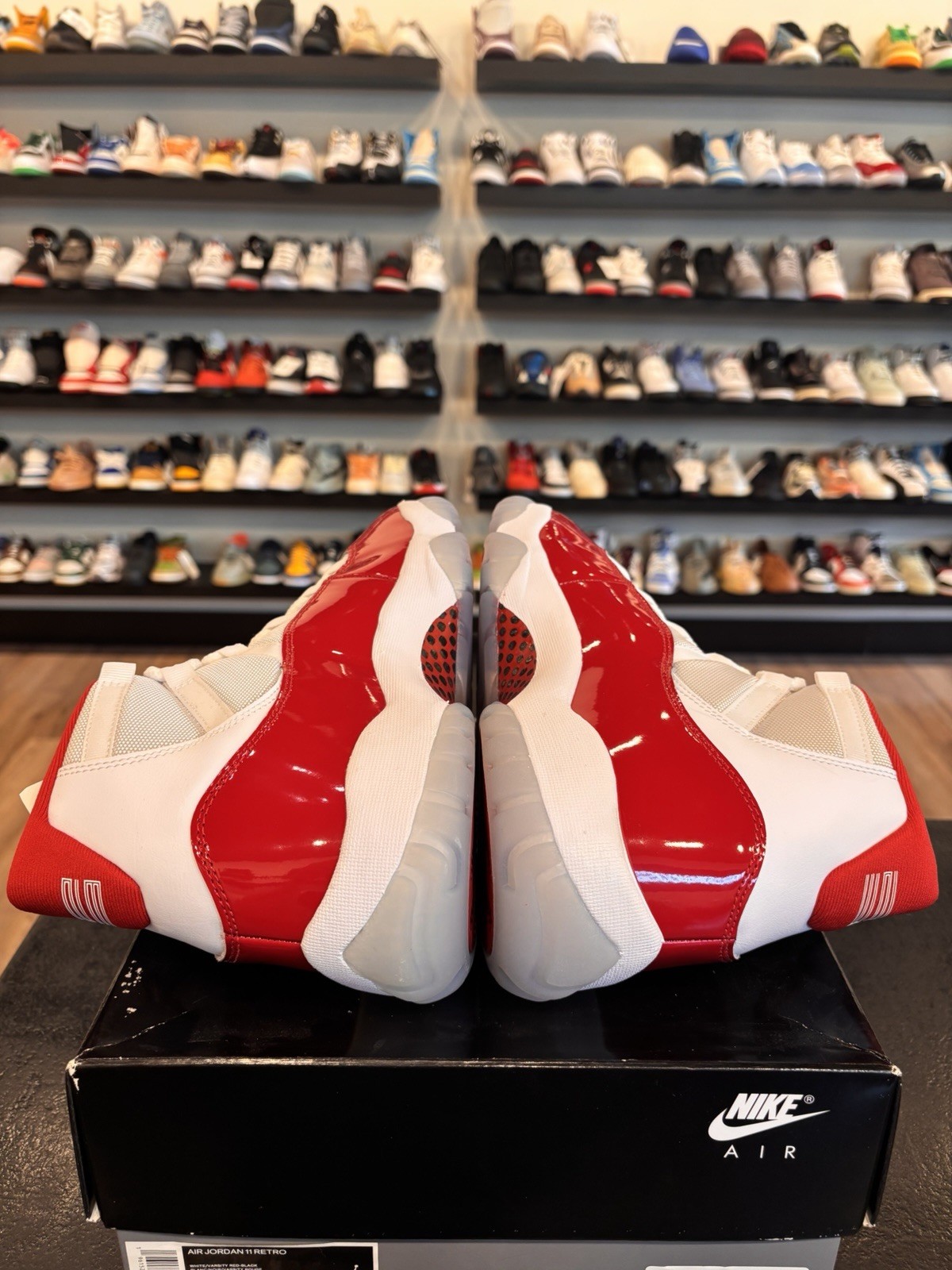 Jordan 11 Retro High Cherry Size 12 Brand New Red White
