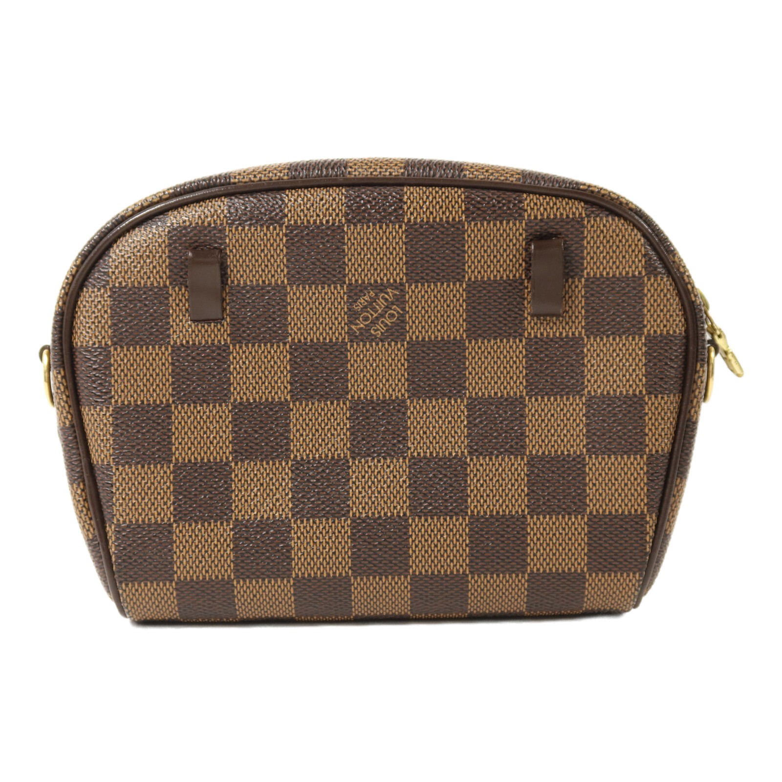 LOUIS VUITTON LV GHW Pochette Ipanema Shoulder Bag N51296 Damier Brown