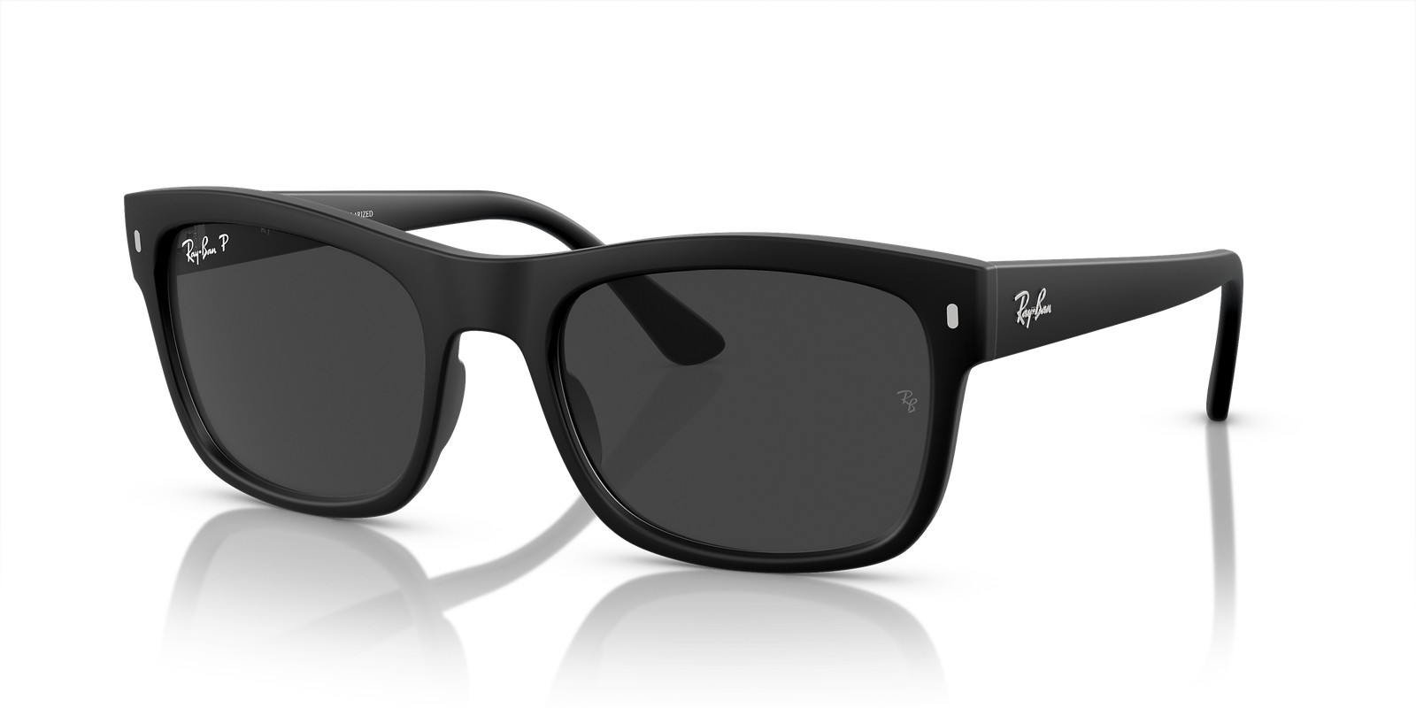 Ray-Ban RB4428 Matte Black/ Black Polarized 56 mm Sunglasses RB4428 601S48 56-21