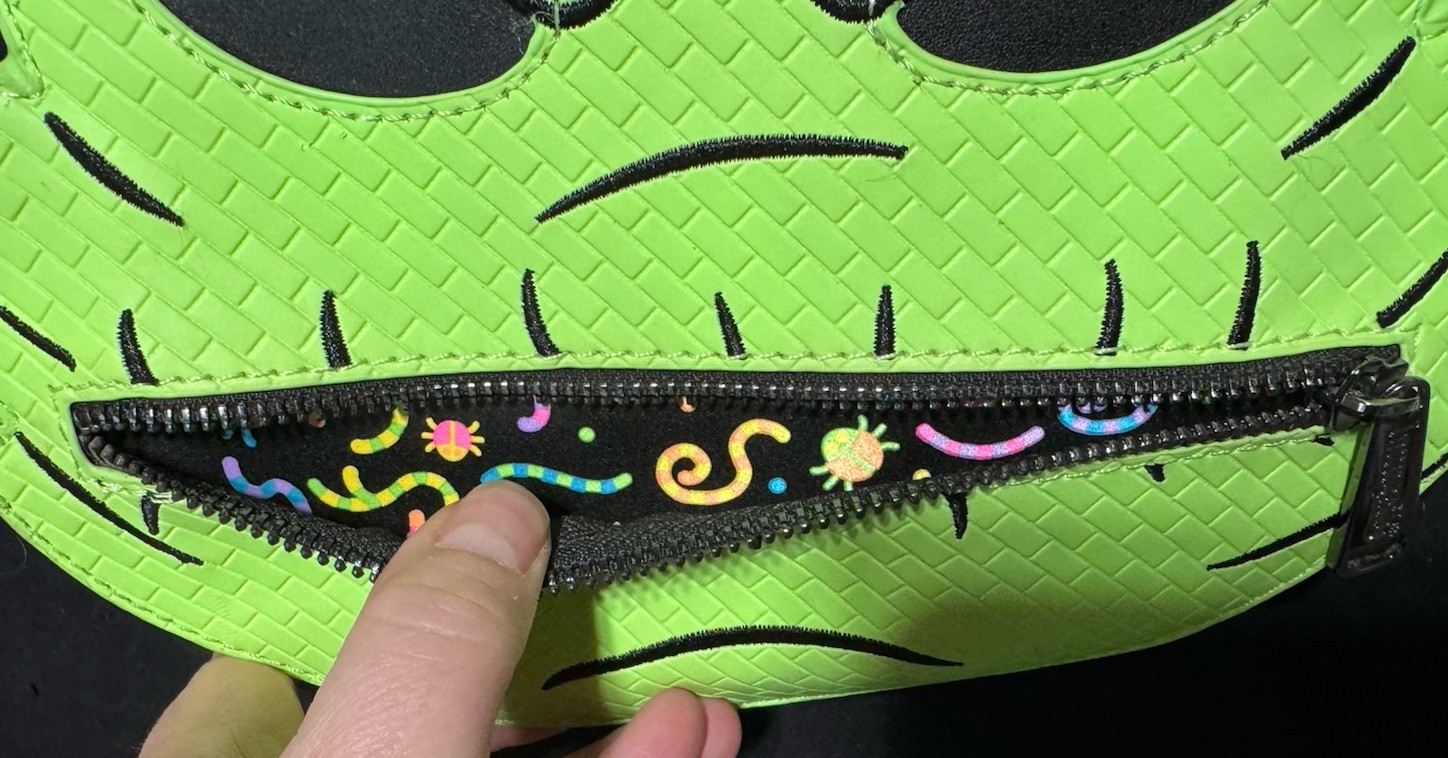 Loungefly Oogie Boogie GITD Crossbody Purse