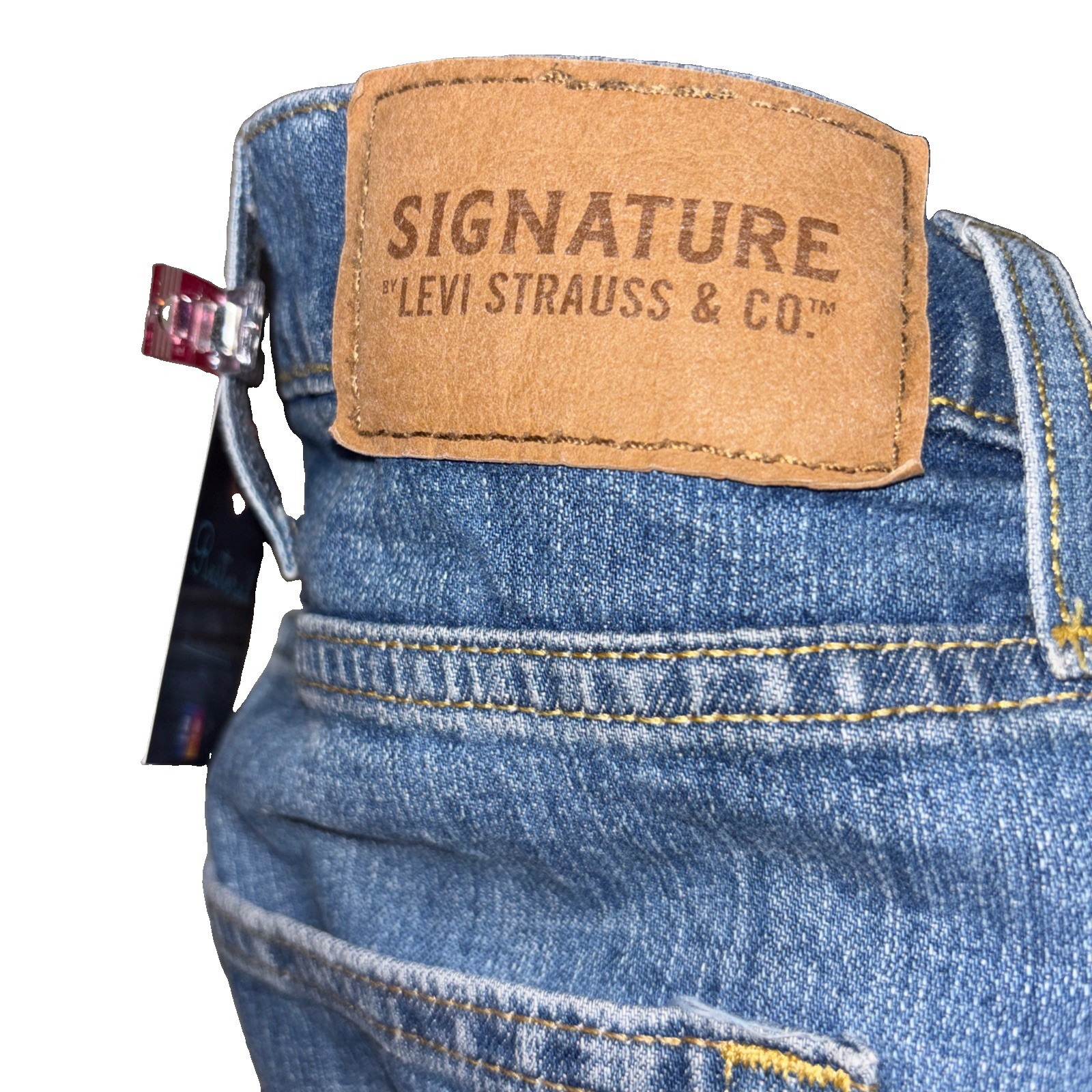 Men’s Medium Blue Jeans Relaxed Fit Size 42×30