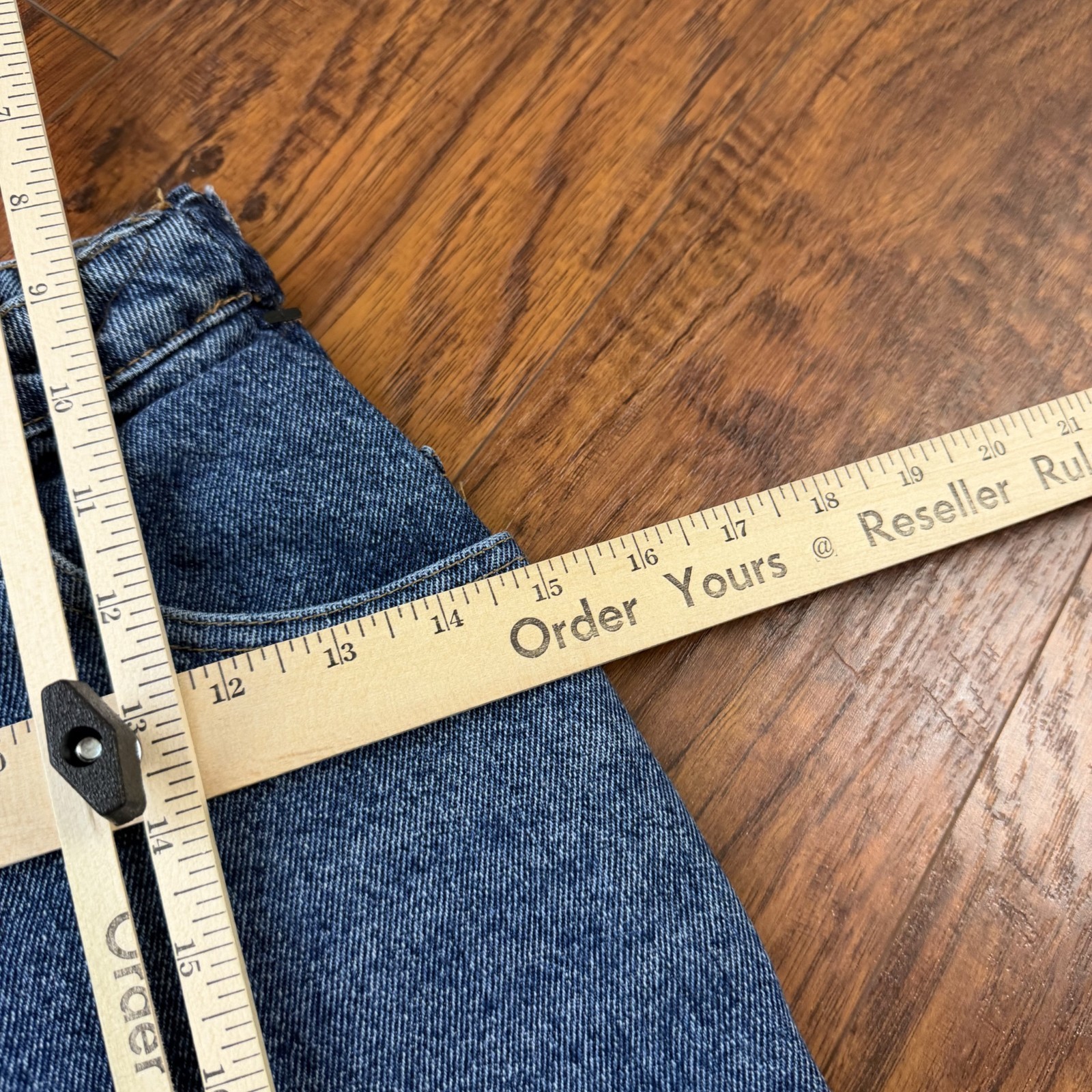 VINTAGE GAP Jeans Womens 10 Straight Leg High Rise Denim 90s Made in USA 20×32