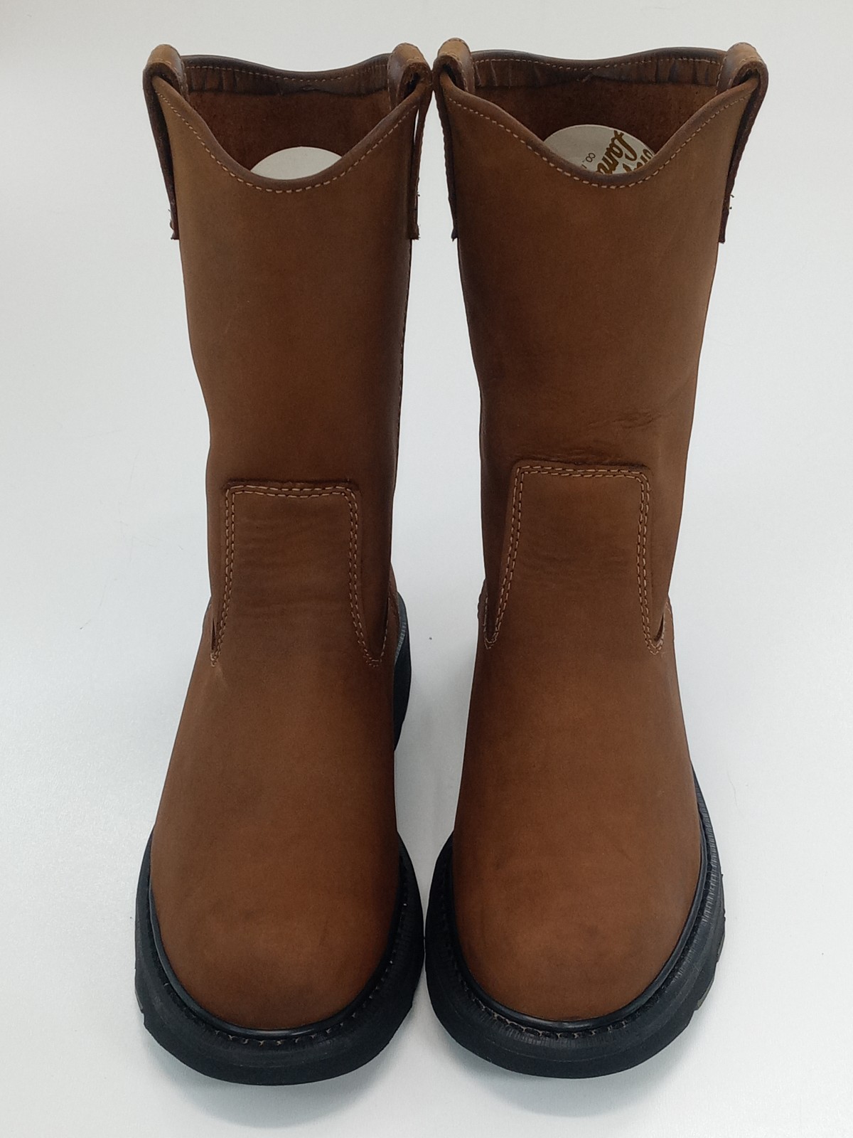 Wolverine Wellington Work Boots Men’s Brown Leather Slip On Size 9.5M