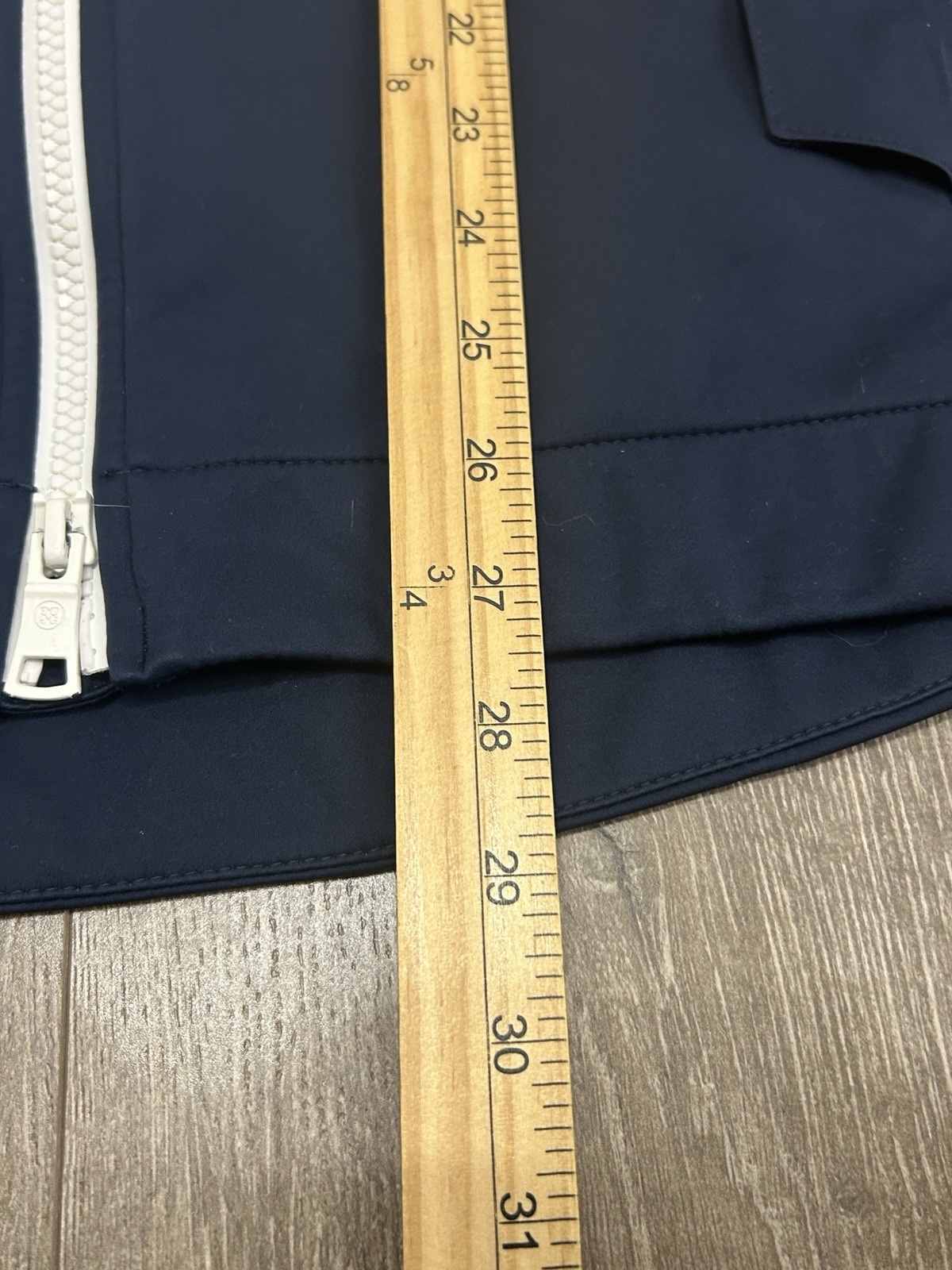 G/FORE Men’s Twilight Weather Resistant Slim Fit Repeller Vest Size Large Blue