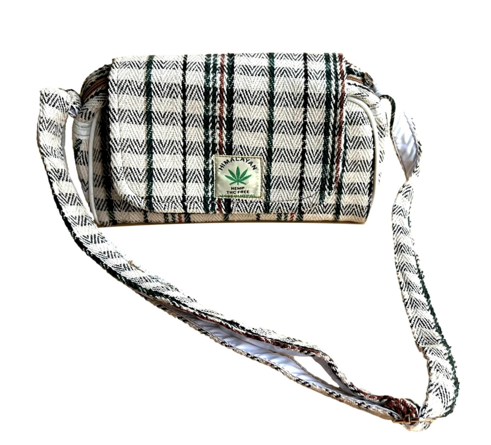 Hemp Ladies Purse. Eco-Friendly Fabric Stylish Purse