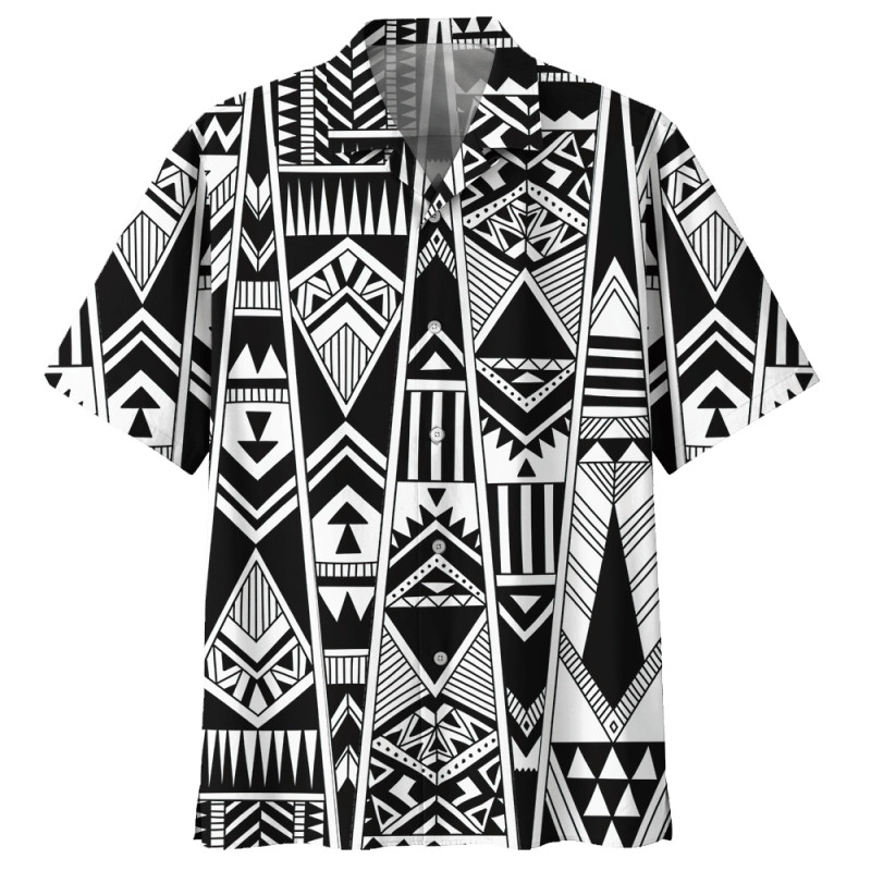 Bohemian White Unique Design Unisex Hawaiia