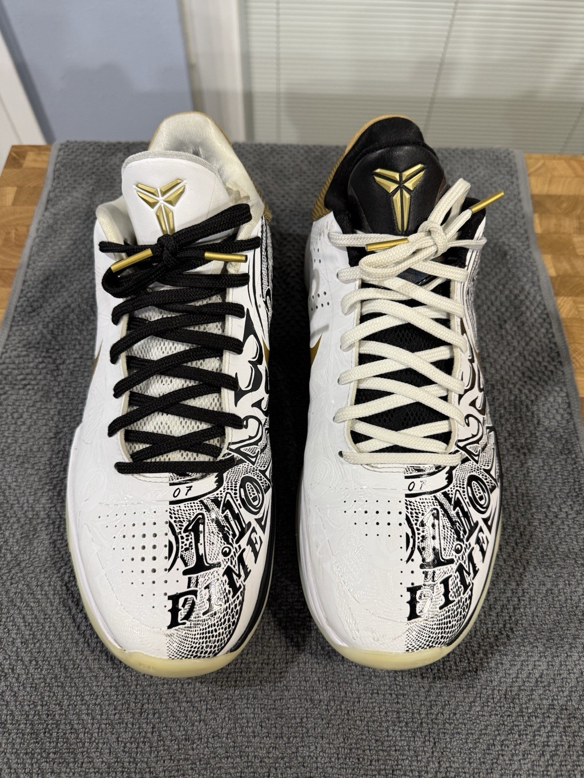 Nike Zoom Kobe 5 Protro Big Stage White/Metallic Gold/Black CT8014-100 2020