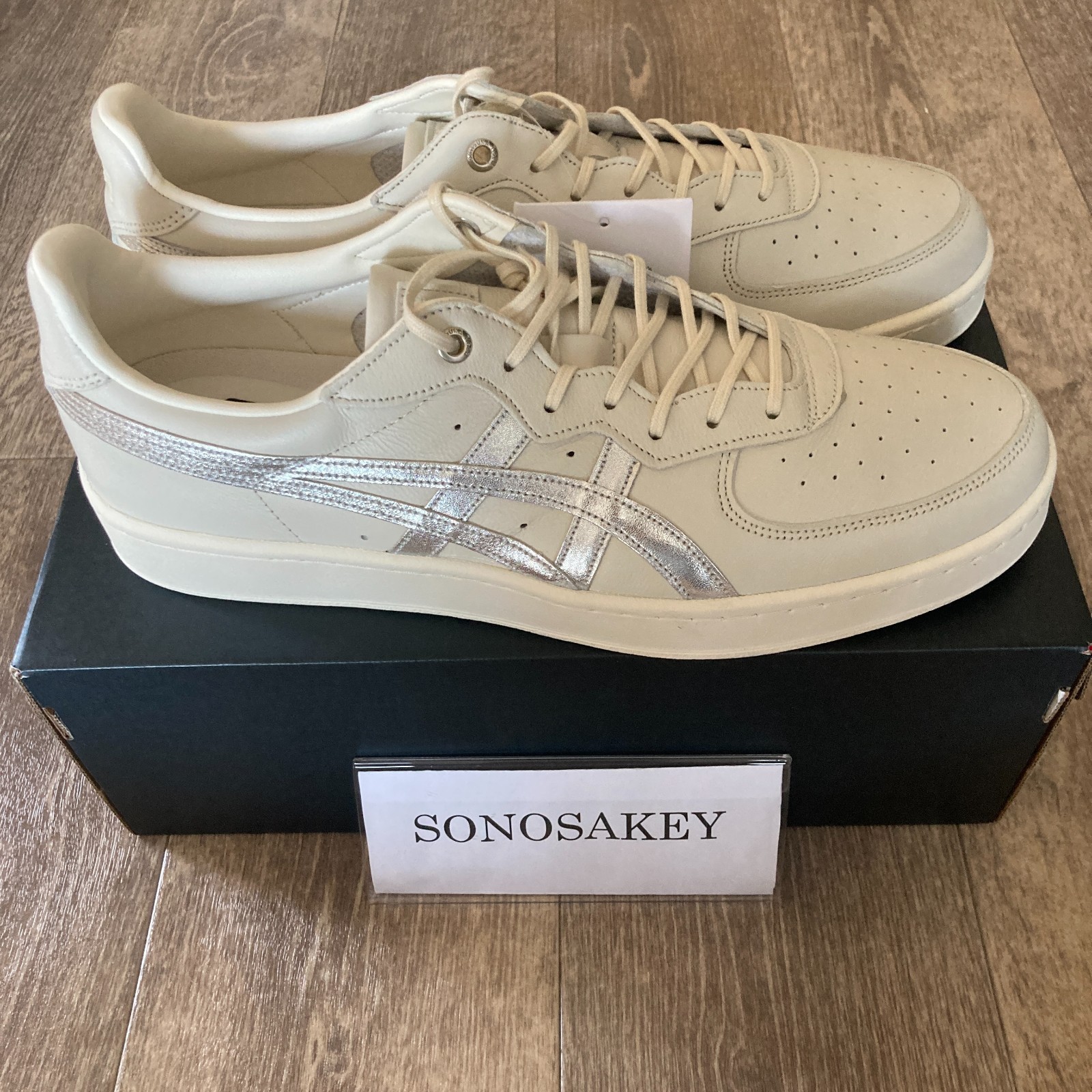 Onitsuka Tiger GSM SD 1183C630 100 CREAM/PURE SILVER New in Box from Japan