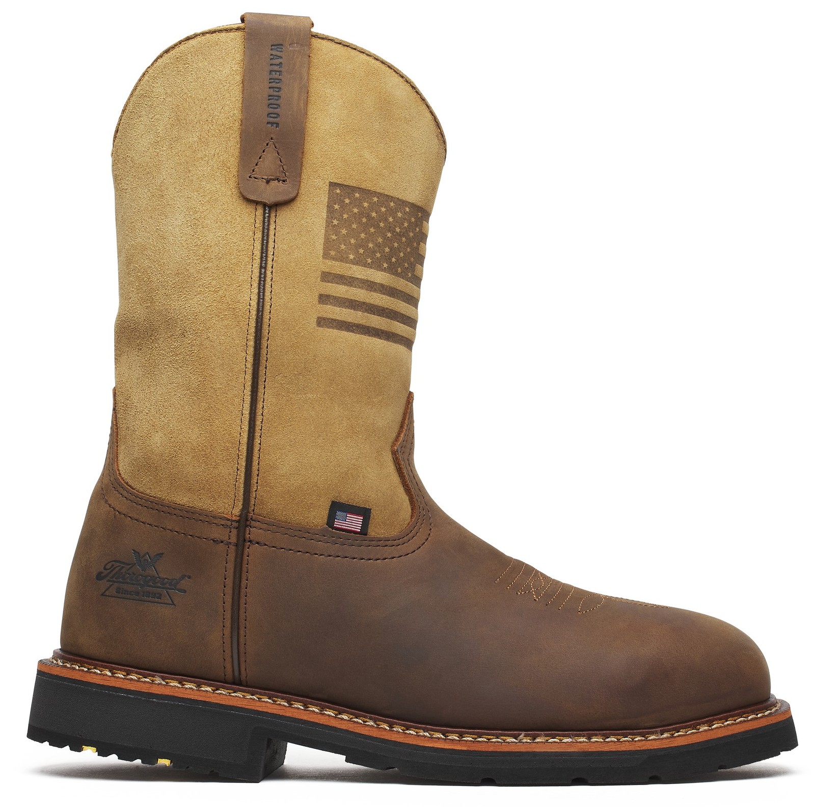 Thorogood Men’s 11″ Made in USA Composite Toe Waterproof Wellingtons 804-4338