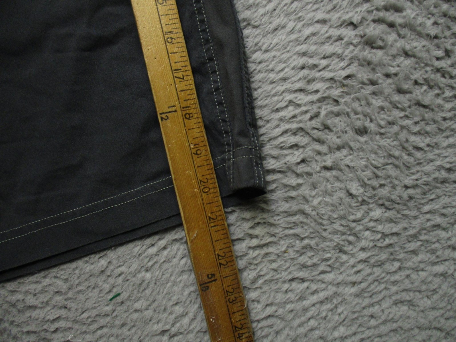 Kuhl Cargo Shorts Mens 34 Gray Cotton Nylon Stretch 11 Inseam Outdoor Hiking