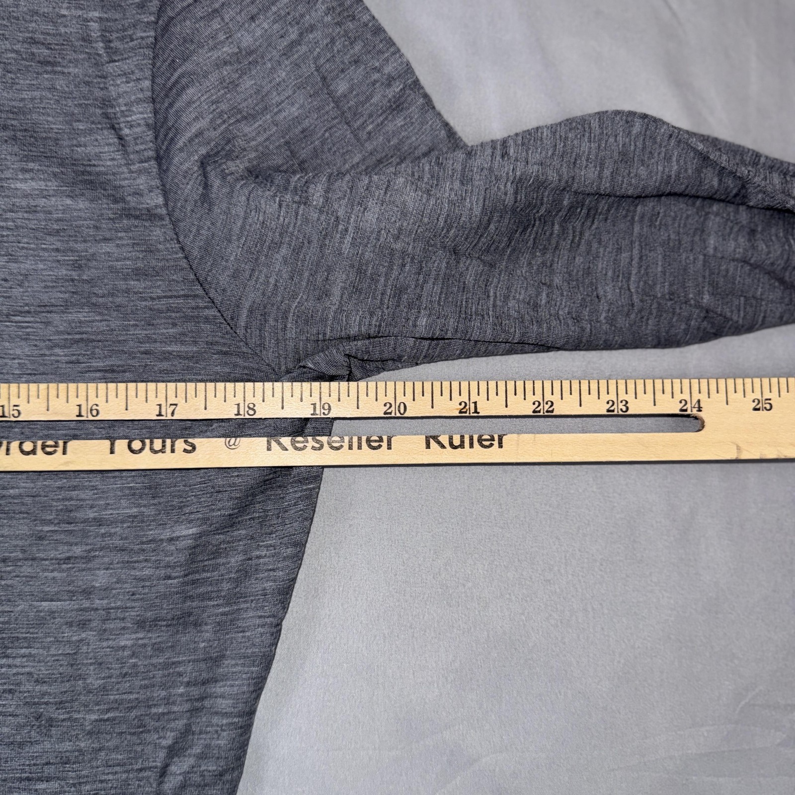 SEG’MENTS Shirt Mens Large Gray Long Sleeve Merino Wool Base Layer Hiking