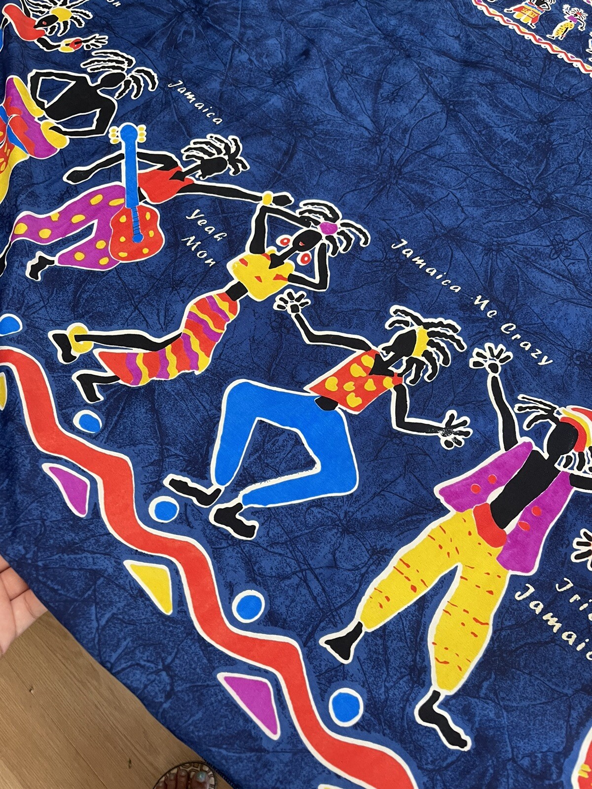 Scarf Afrobeat Tribal Sarong/ Wrap Beachwear Jamaica Beach Vacay 42″X 68″ Approx
