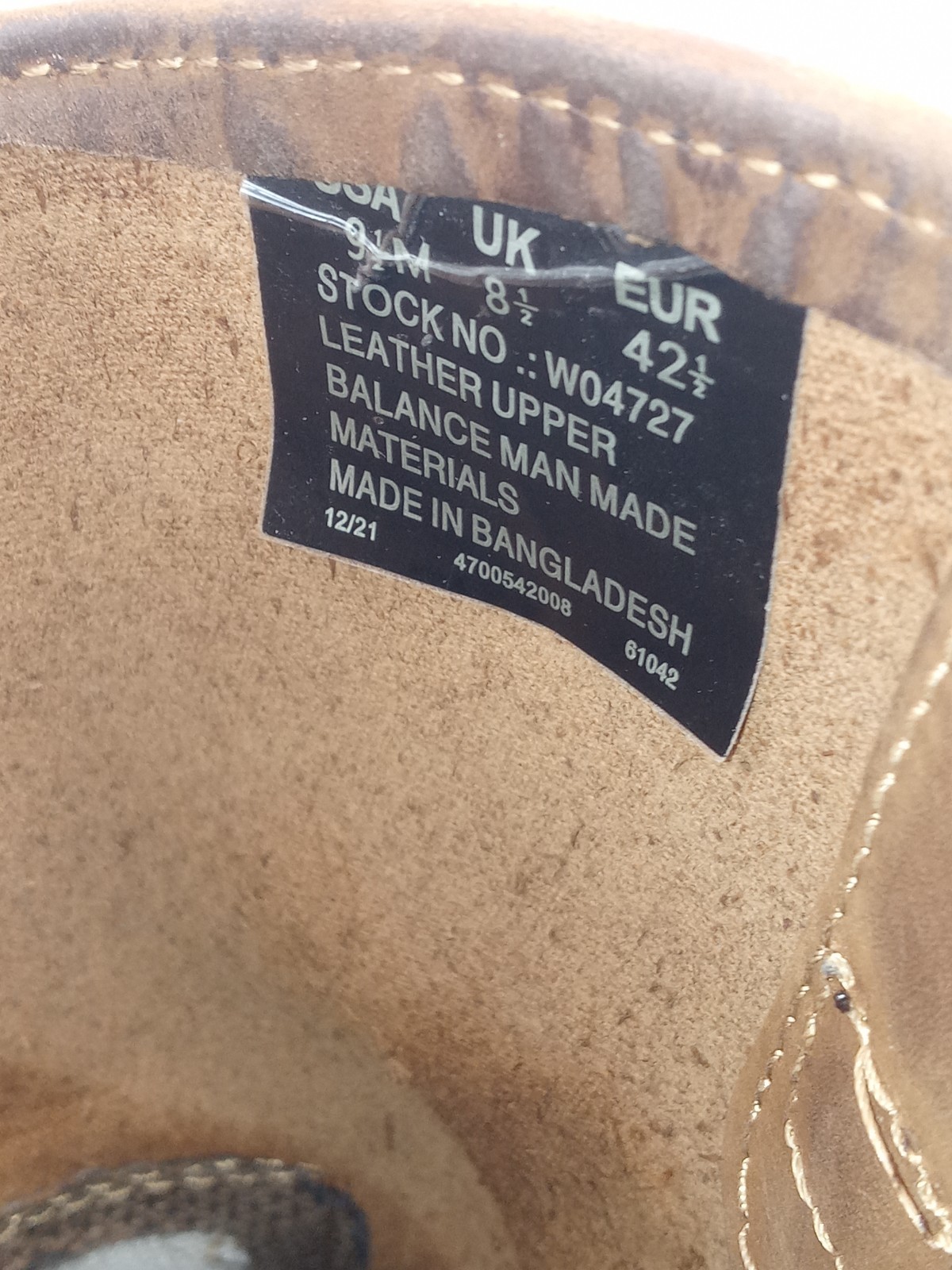 Wolverine Wellington Work Boots Men’s Brown Leather Slip On Size 9.5M