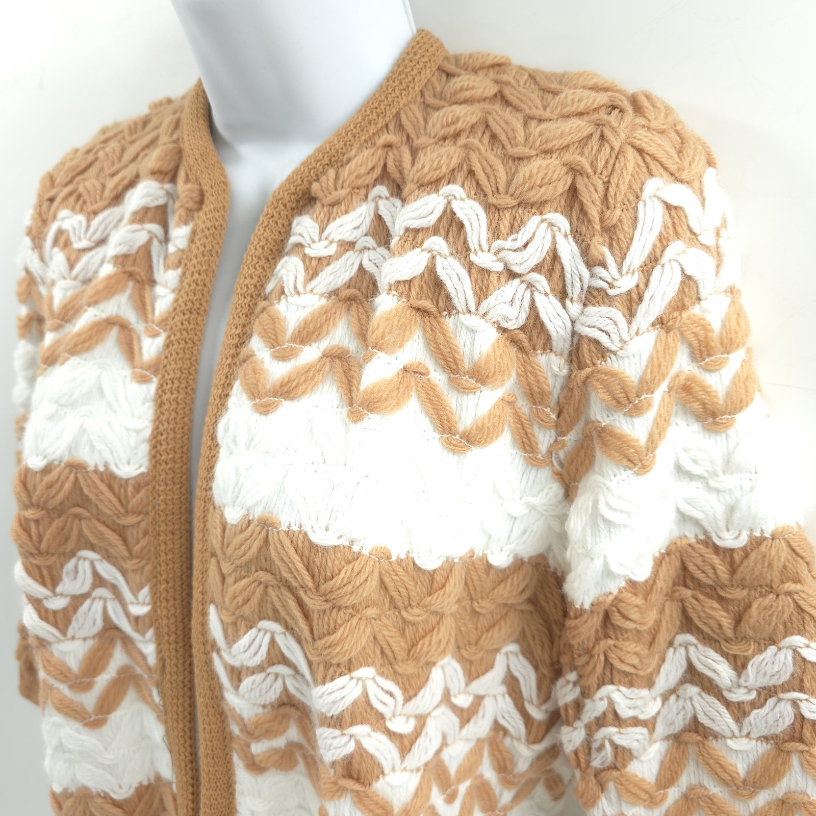 Vintage Kerrybrooke Sears Roebuck Knit Sweater S Acrylic Retro Classic 60s
