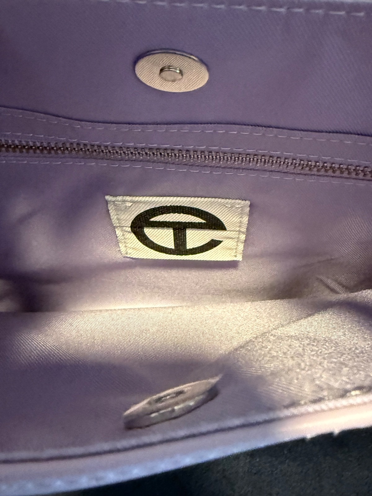 Telfar Medium Size Shopping Bag – Lavendar Color