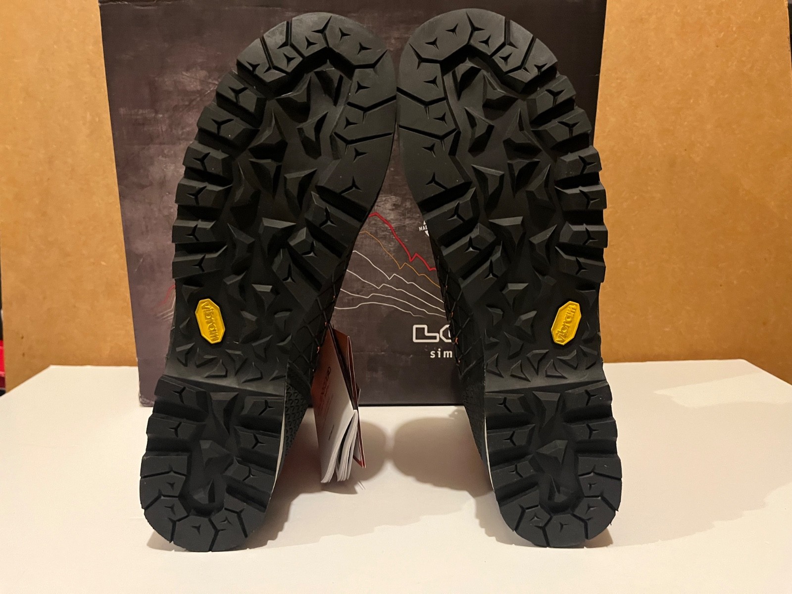 LOWA Alpine SL GTX GoreTex Flame Boots Hiking Trekking Mountaineering MADE ITALY