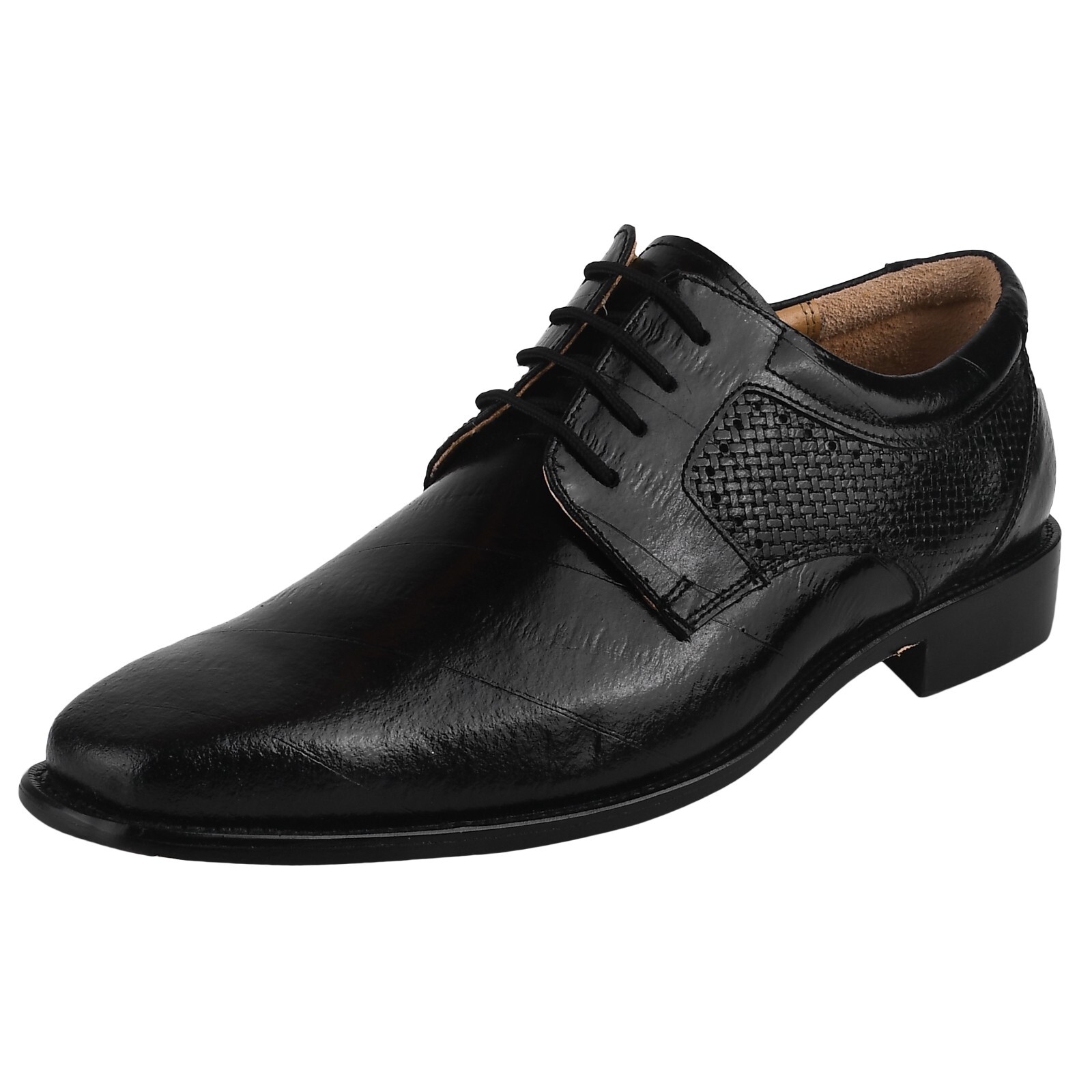 LIBERTYZENO Men Eel Print Tread design Genuine Leather Formal Oxford Shoes