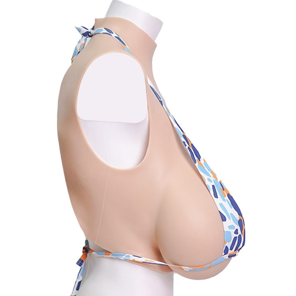 SilkEase Silicone Breast Form Plate Fake Boobs Silicone Fill S Cup Crossdresser