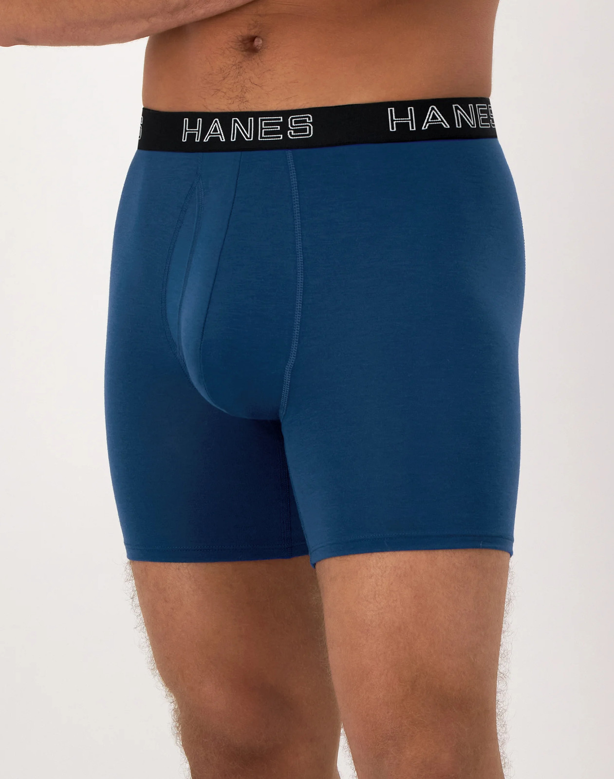 Hanes Men’s Boxer Brief 4-Pack Ultimate Comfort Flex Fit Total Support Pouch