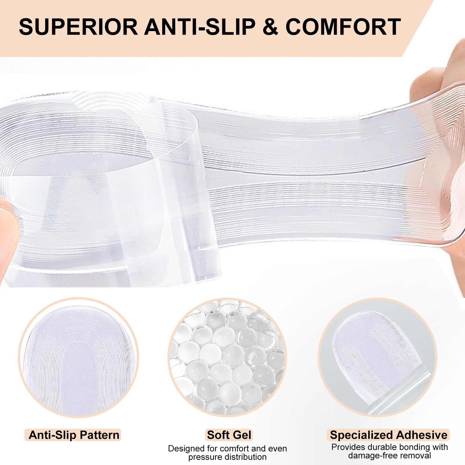 Heel Inserts for – Weight Shifting Insoles for High Heels, Inserts Comfort Pa…