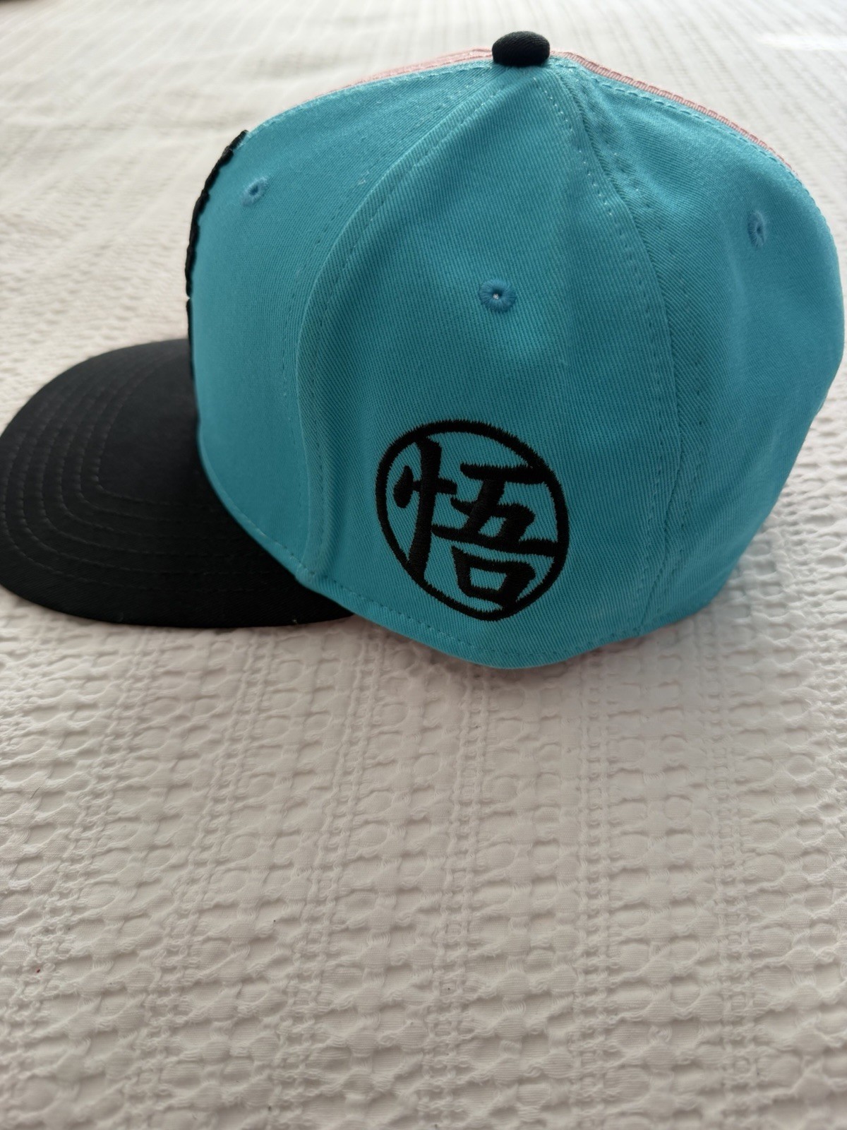 Dragon Ball Super Super Saiyan Blue Rose SnapBack Anime Hat One Size Adjustable