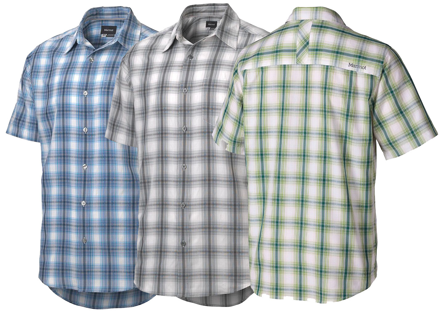 Marmot Brookhurst Short Sleeve Button Casual Shirt – 3 Colors – 4 Sizes