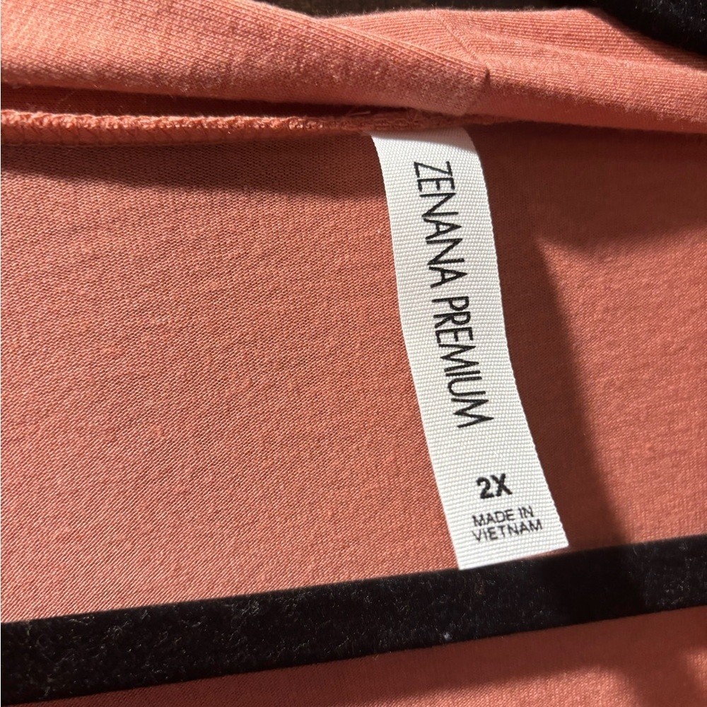 NWOT Zenana Outfitters Peach Open Cardigan Light Weight