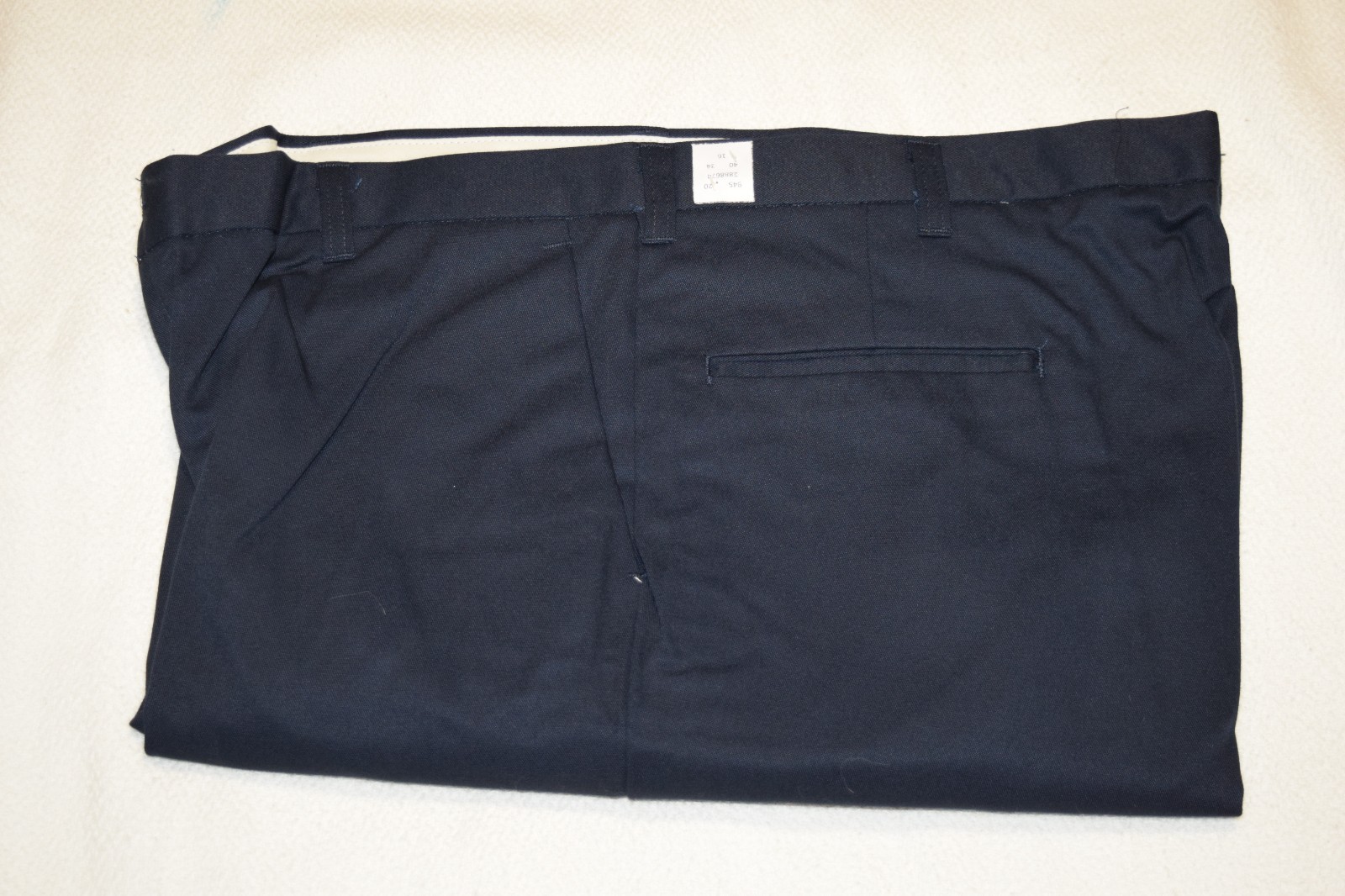 CINTAS COMFORT FLEX NAVY BLUE WORKS PANTS 945-20, 40×34