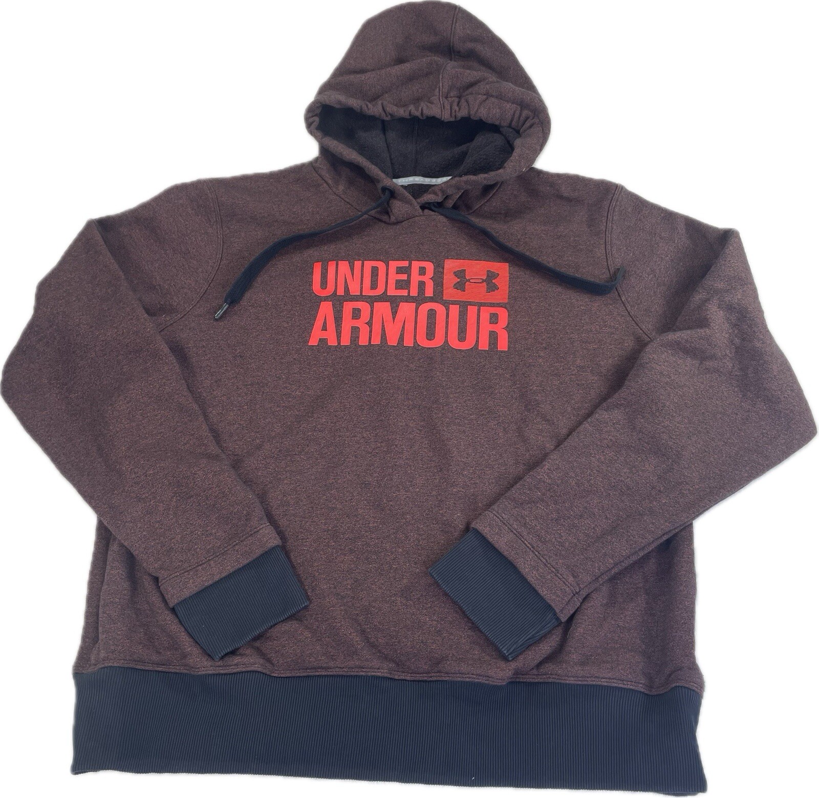 Under Armour Women’s Size in pictures Sweater Brown Hoodie Threadborne Fleece