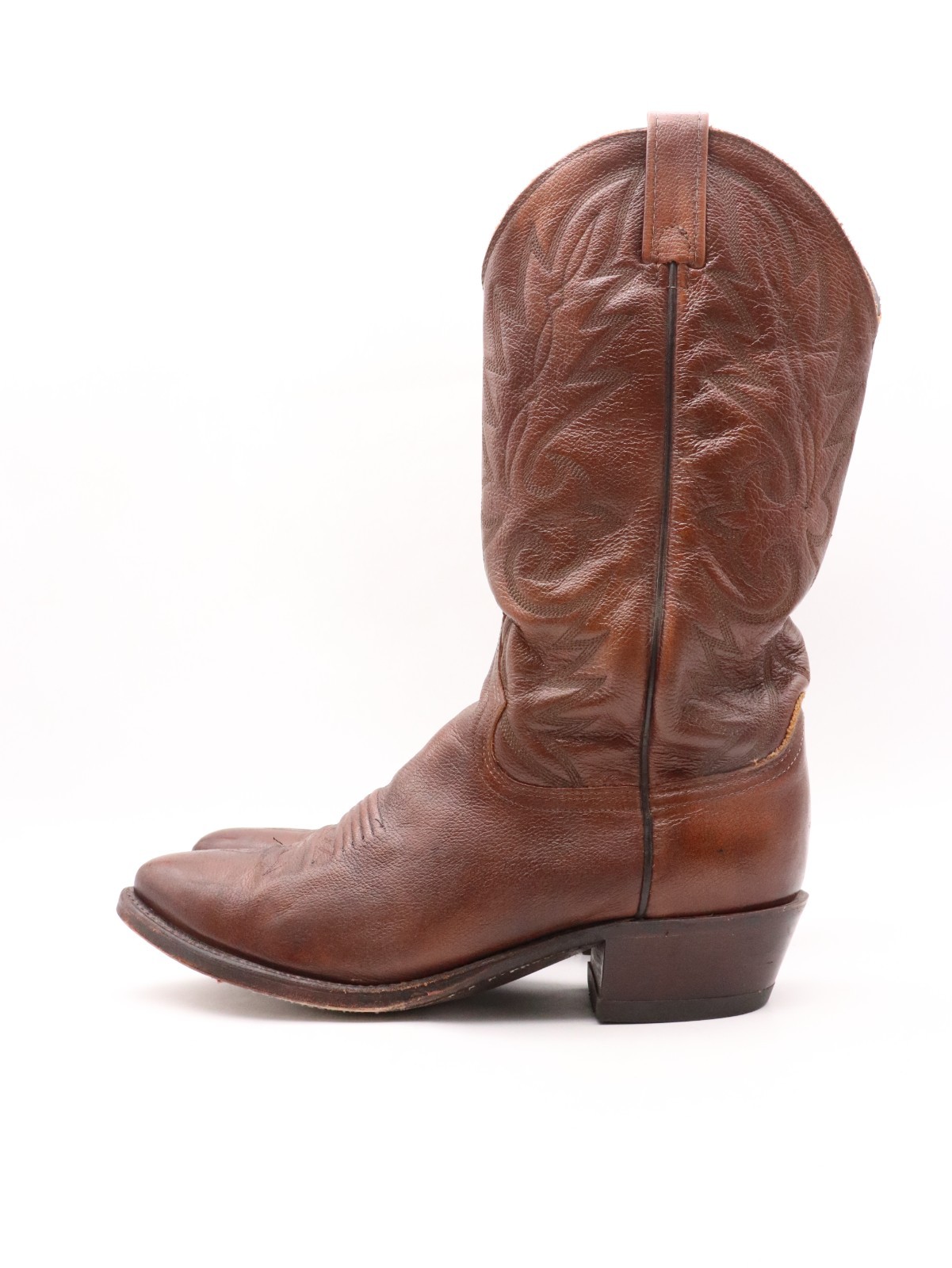 Dan Post Milwaukee Men’s Size 8.5 D Brown Leather Western Cowboy Boots