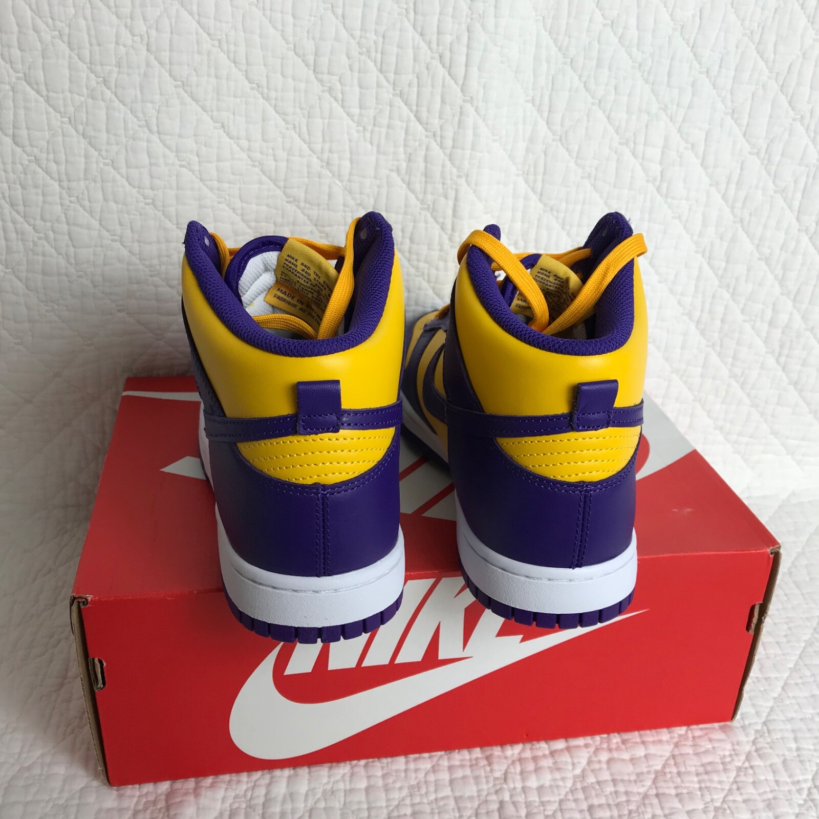 Nike Dunk High Retro Shoes Men’s SZ 9.5 Court Purple DD1399-500 NWB