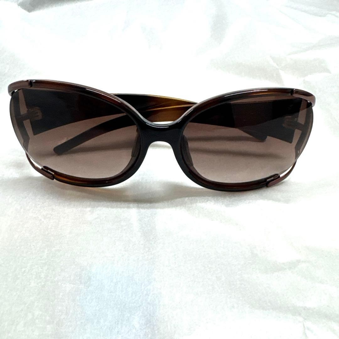 FENDI Zucca Pattern Sunglasses Brown