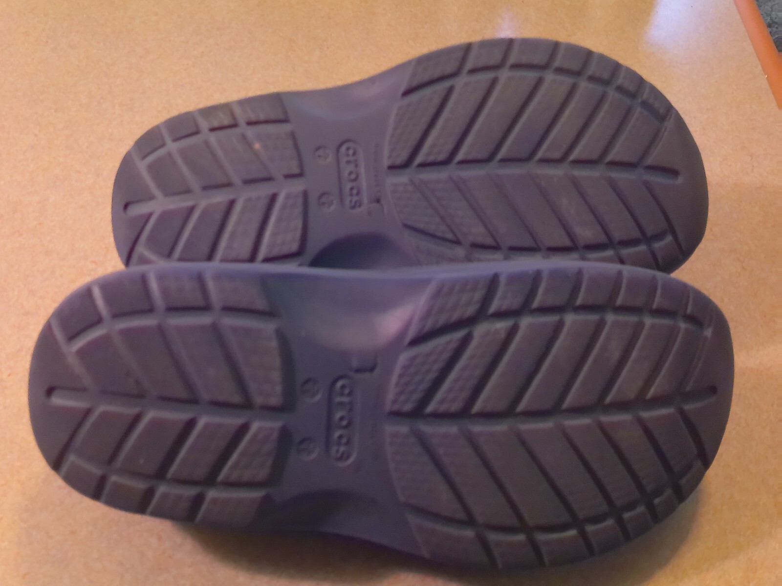 Crocs On The Clock Work Unisex Black Clogs Shoes Slip On Mules Size US M6 W8
