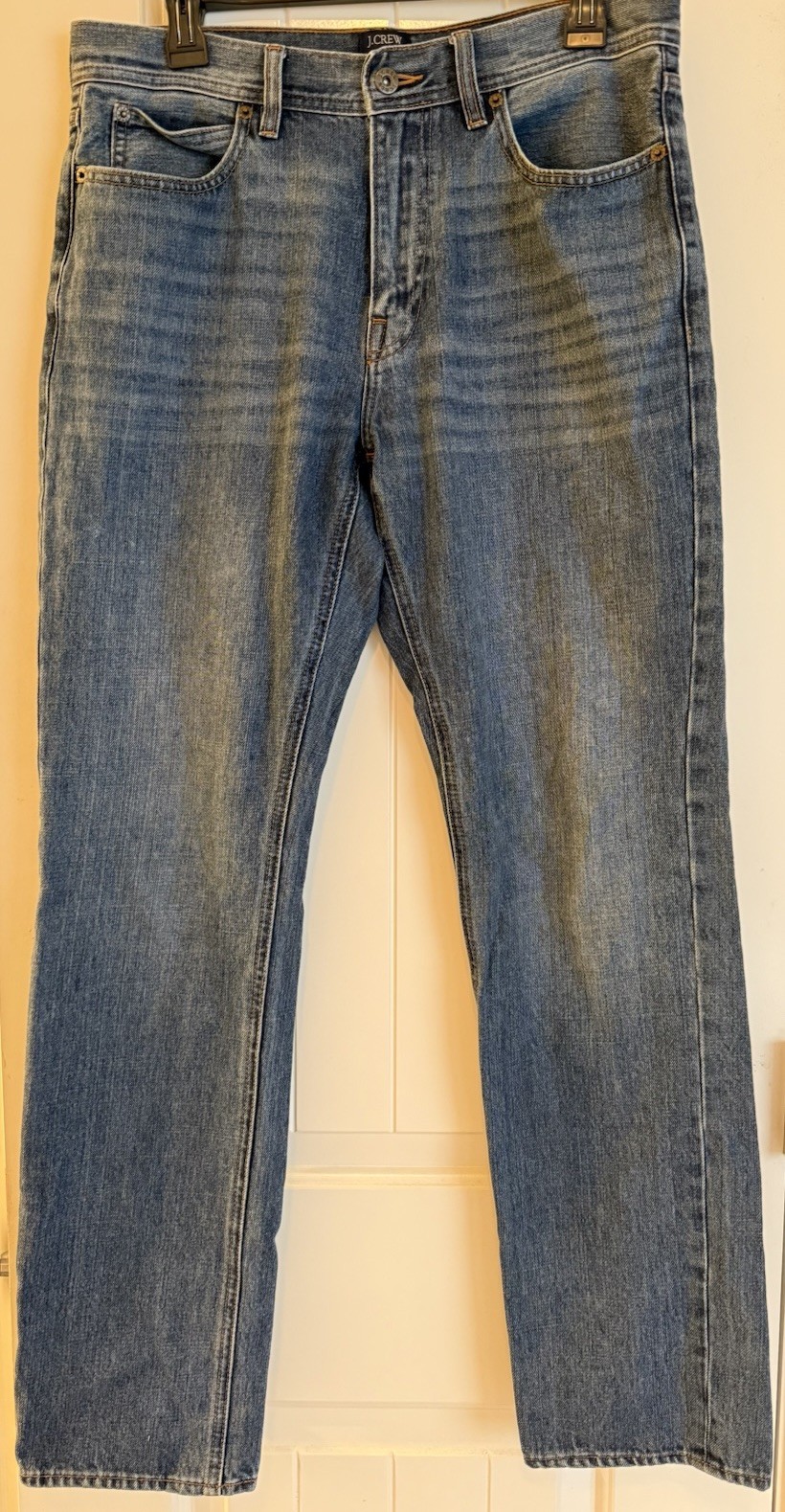 J. Crew The Sutton Jean Pants Men’s 31×30 Medium Wash Cotton Straight Fit Casual