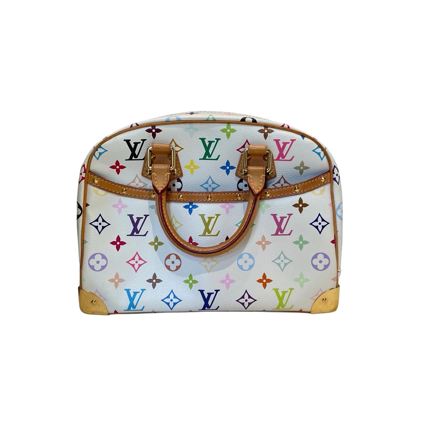 Louis Vuitton Murakami White Multicolor Monogram Handbag