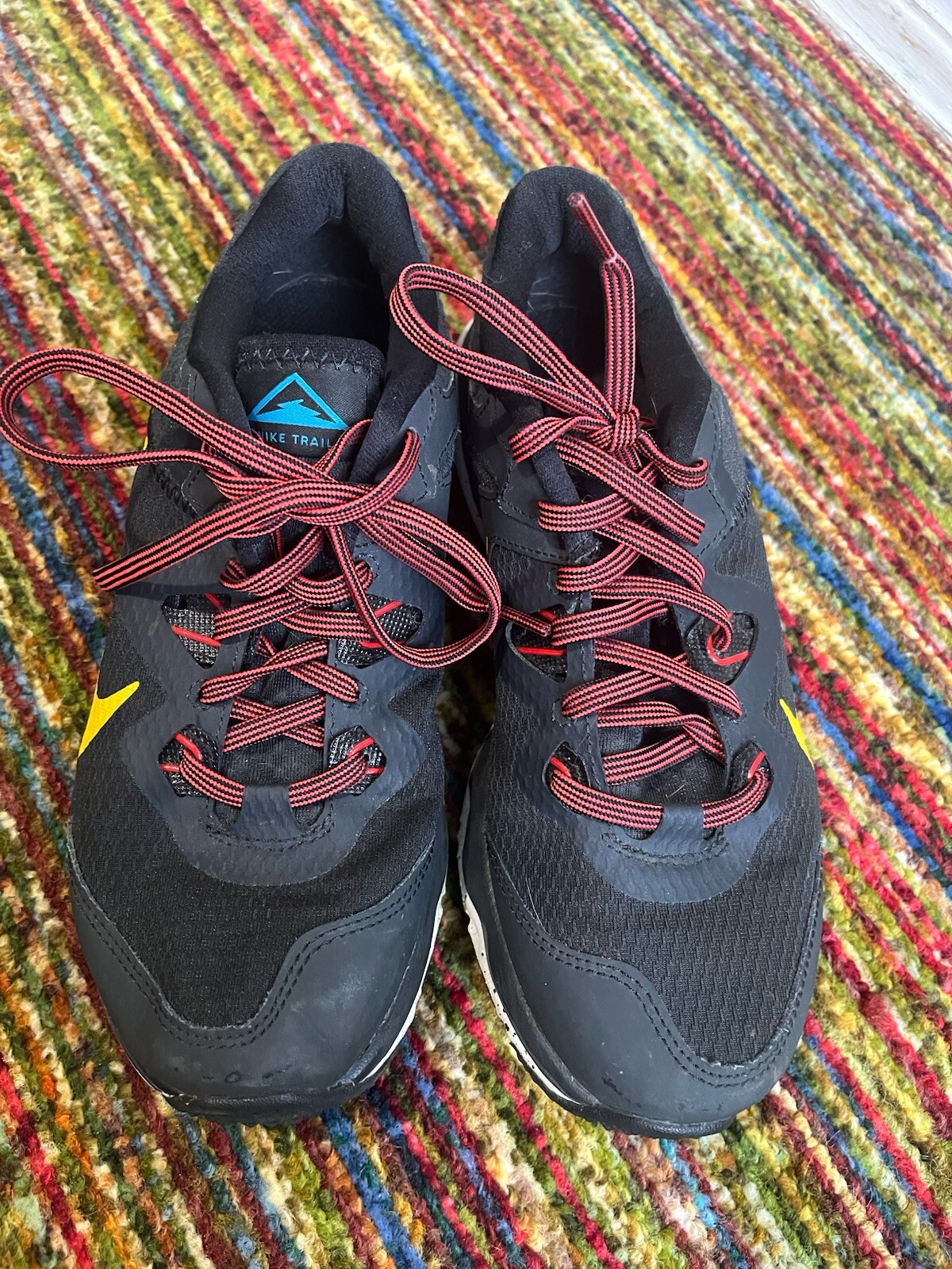 Nike Juniper Trail Dark Sulfur CW3808-005 Trailing Running Shoes Mens Size 6
