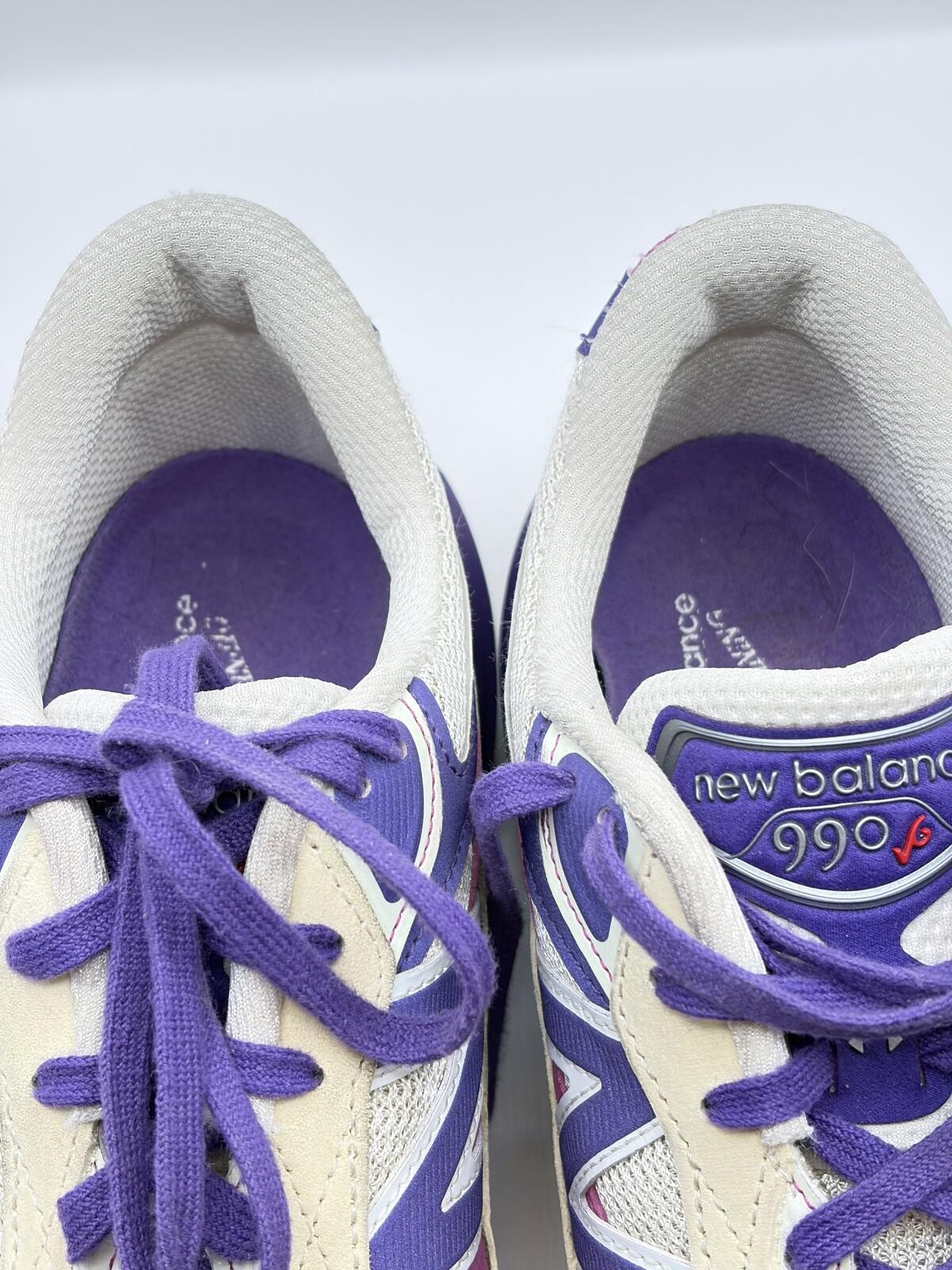 New Balance 990v6 Made USA Teddy Santis Macadamia Nut Magenta Pop U990TD6 11.5