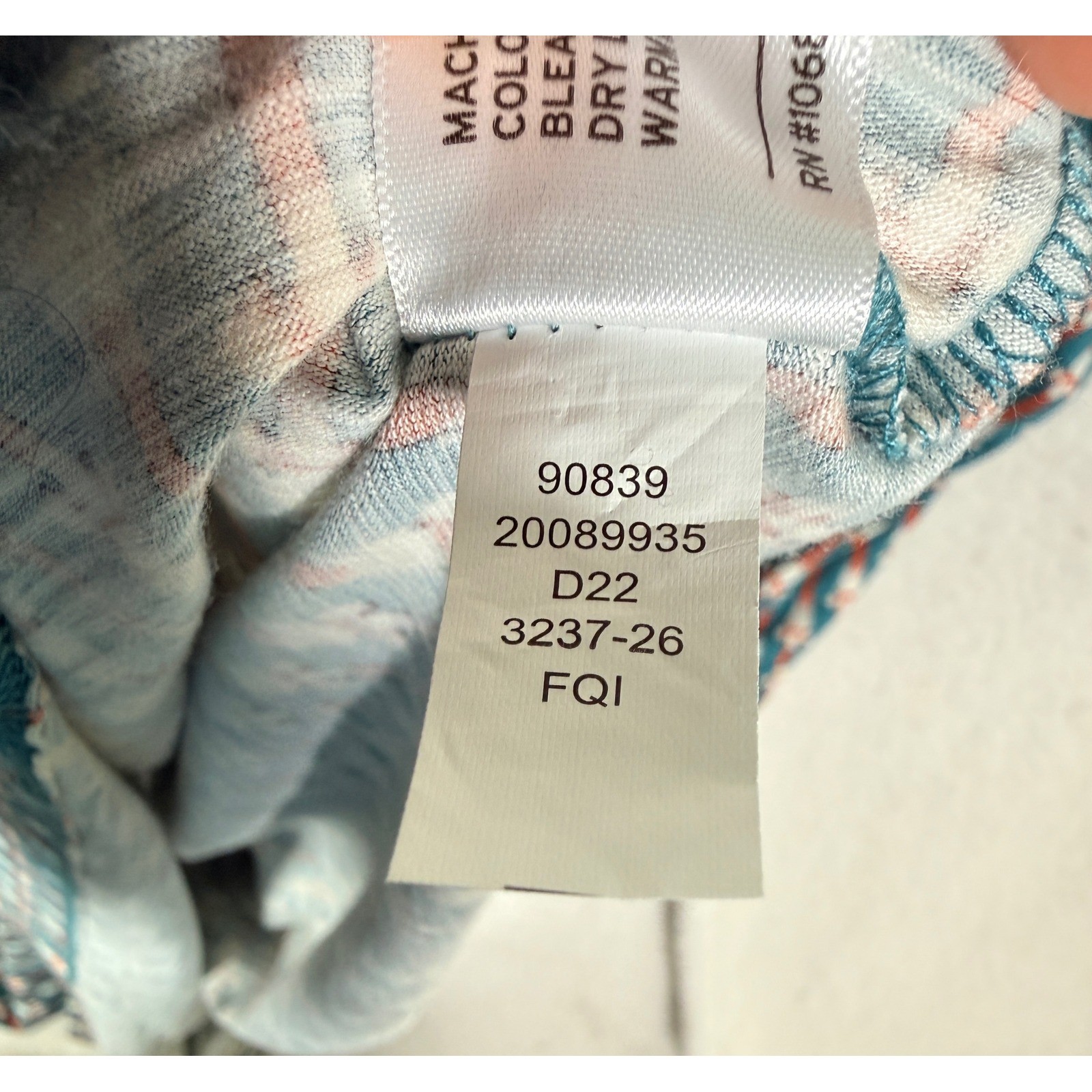 Duluth Trading Co Boho Ikat Print T-Shirt Dress XXL Soft Lyocell Cotton Stretch