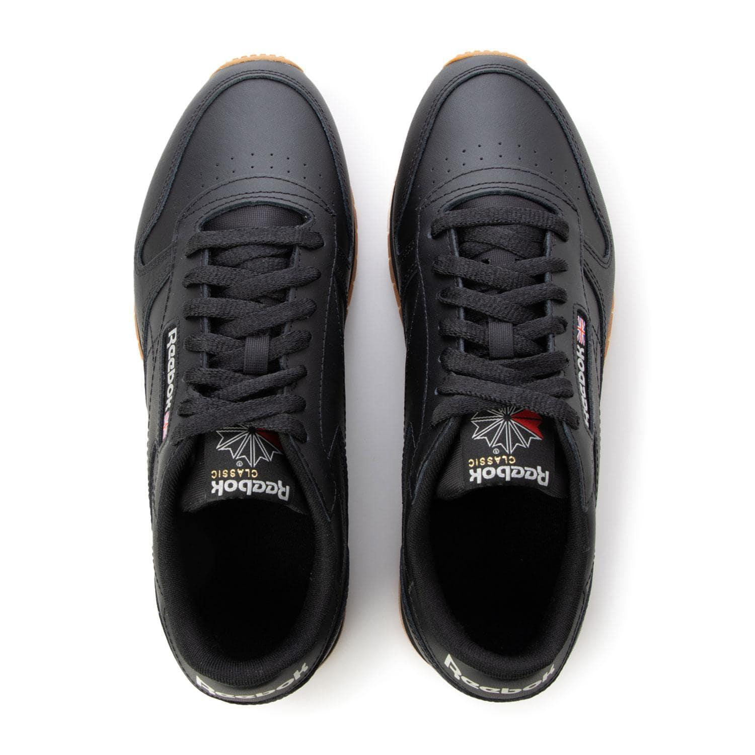 Reebok Classic Natural Leather Black Pugr 100008493 Men’s Size