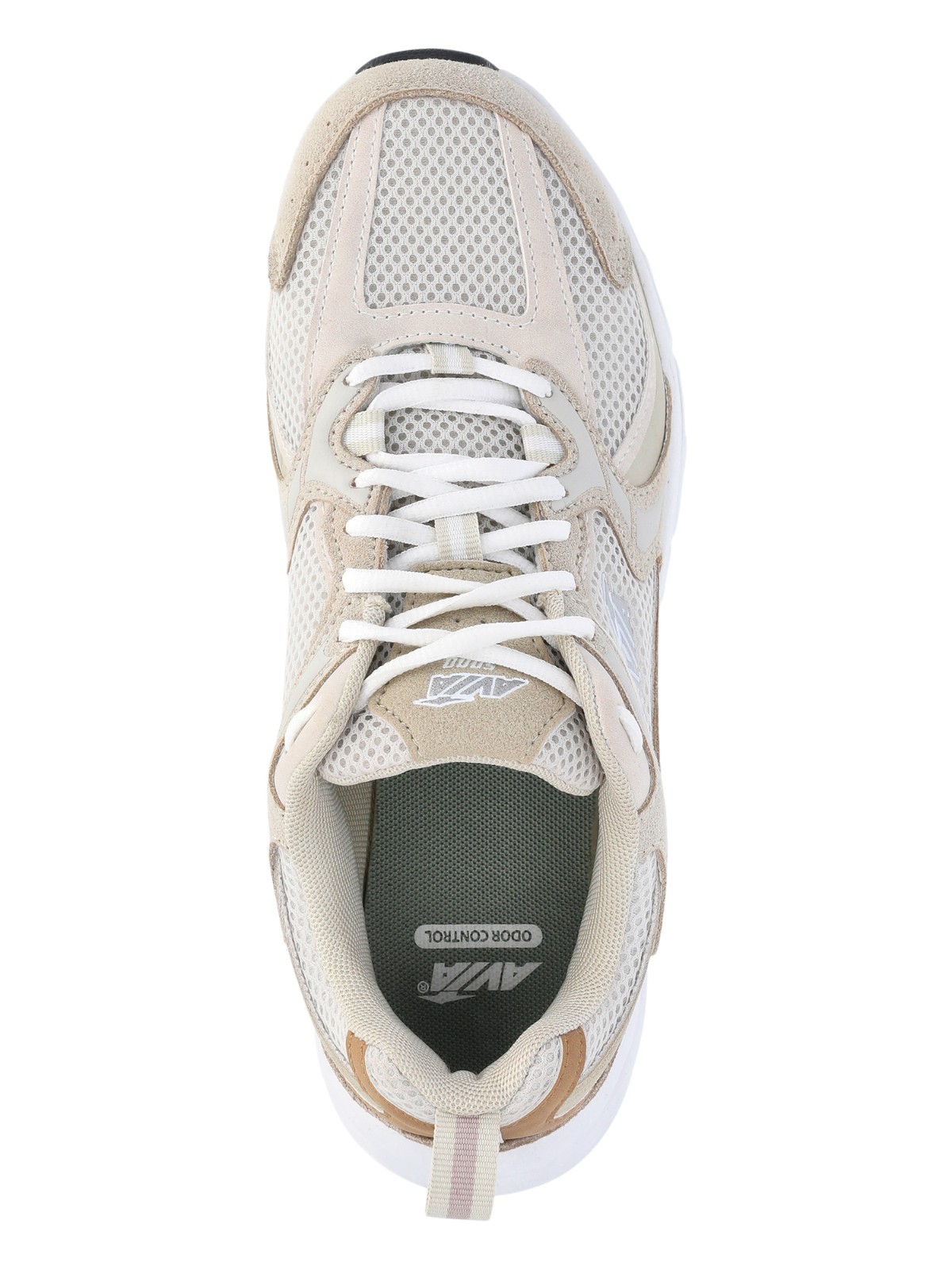 NEW Avia 5000 Women Performance Sneakers Wide Width Neutral Suede Shoes