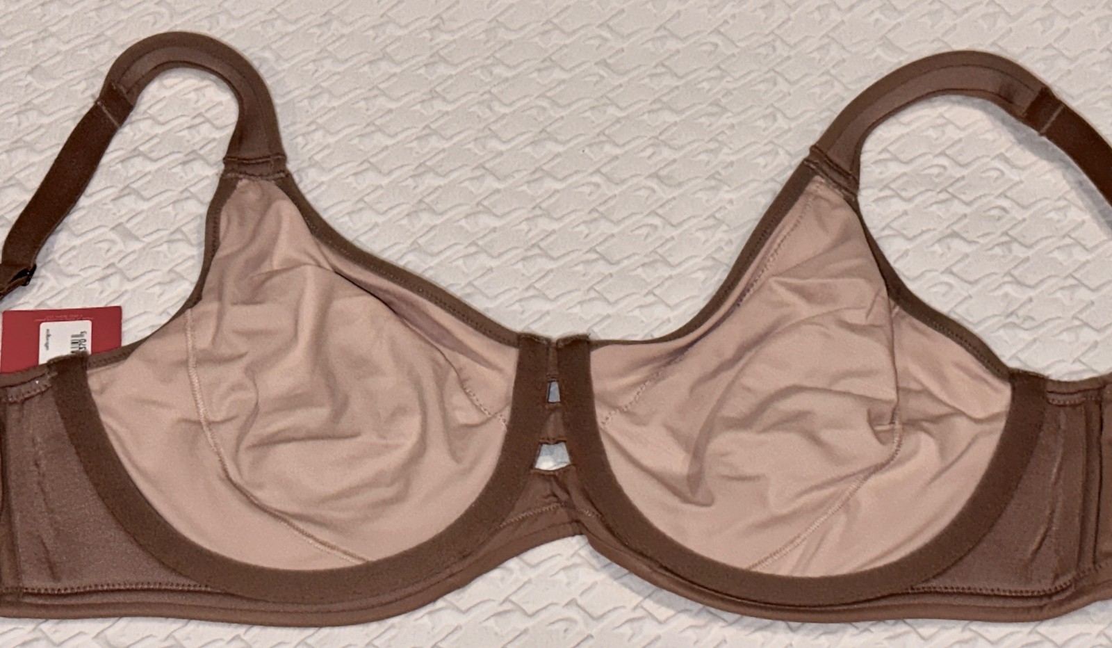 SPANX Illusion Lace Cafe Au Lait Rose Minimizer Underwire Bra 32G 34G 36DD 38DD