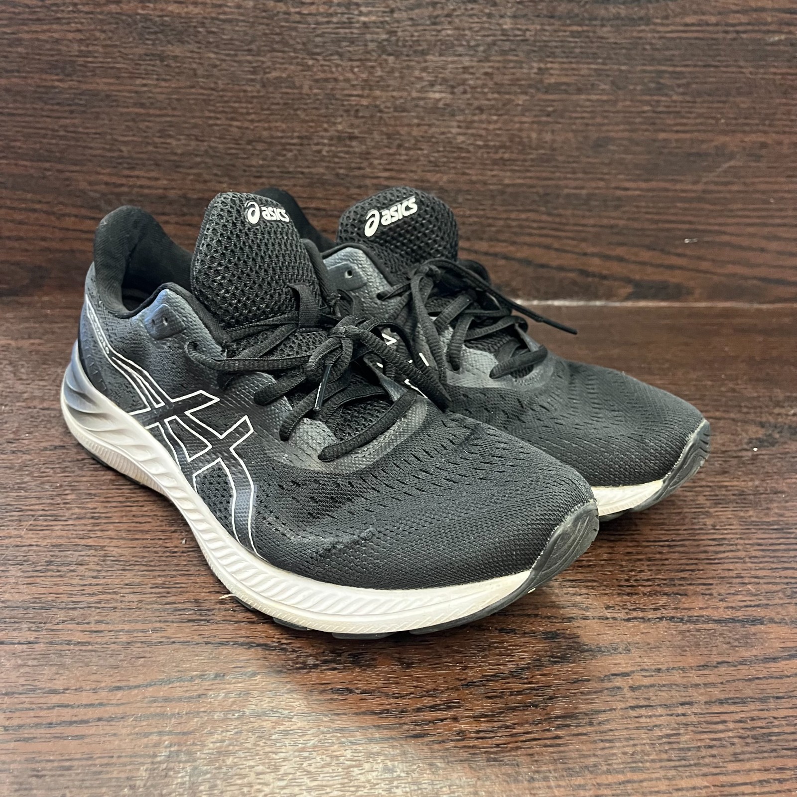 ASICS Gel-Excite 8 Women’s Sneakers Size 11 Wide Black Running Shoes 1012A915
