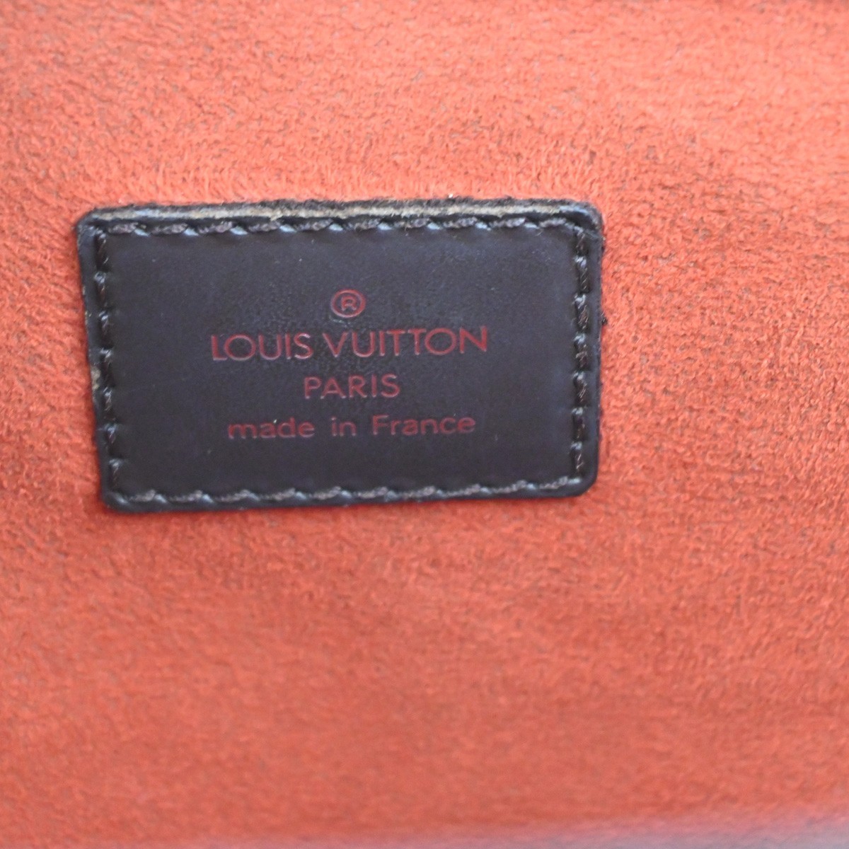 LOUIS VUITTON Parioli PM Shoulder Bag Damier Ebene Leather Brown N51123 32KC781