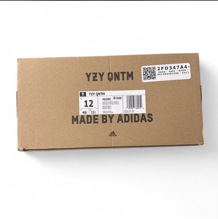 adidas Yeezy Quantum HQ2085 Mist Slate Ivory Men’s Basketball Shoes