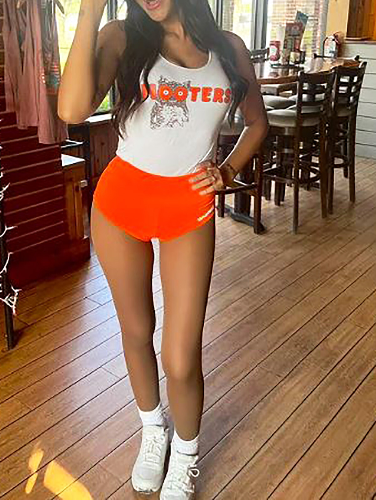 TAMARA PANTYHOSE Hooters Girl Uniform Hosiery PICK Color Style D Q 2XL 3XL PLUS